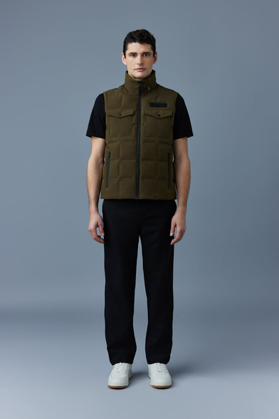 MACKAGE HANK Flex tech down vest with packable hood outlook