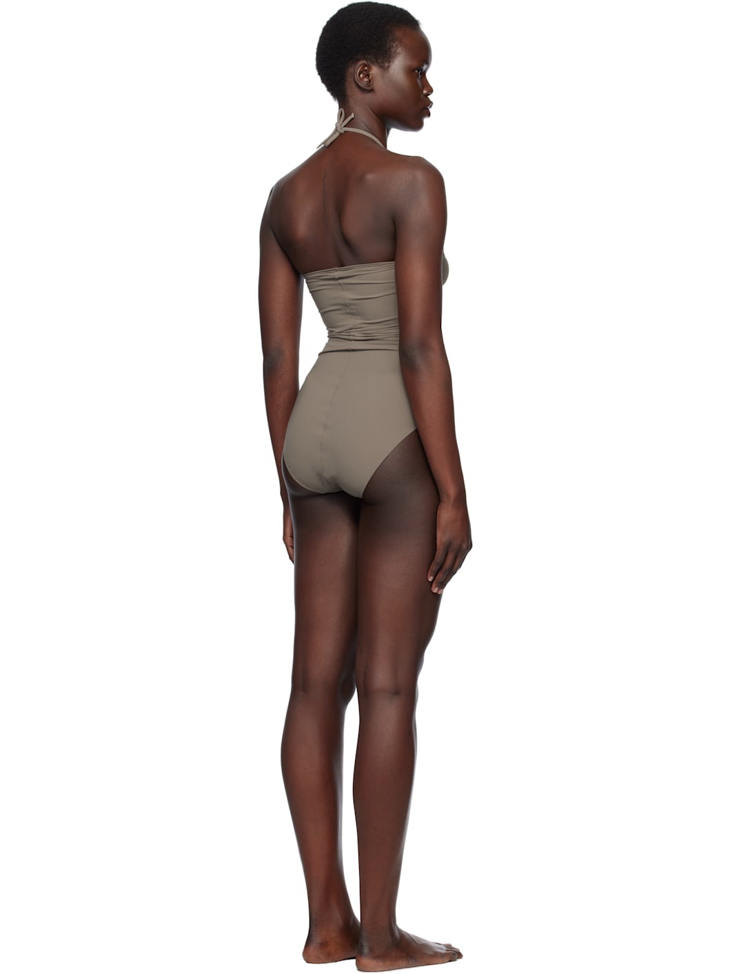 Gray Hollywood Prong Bather Swimsuit - 3