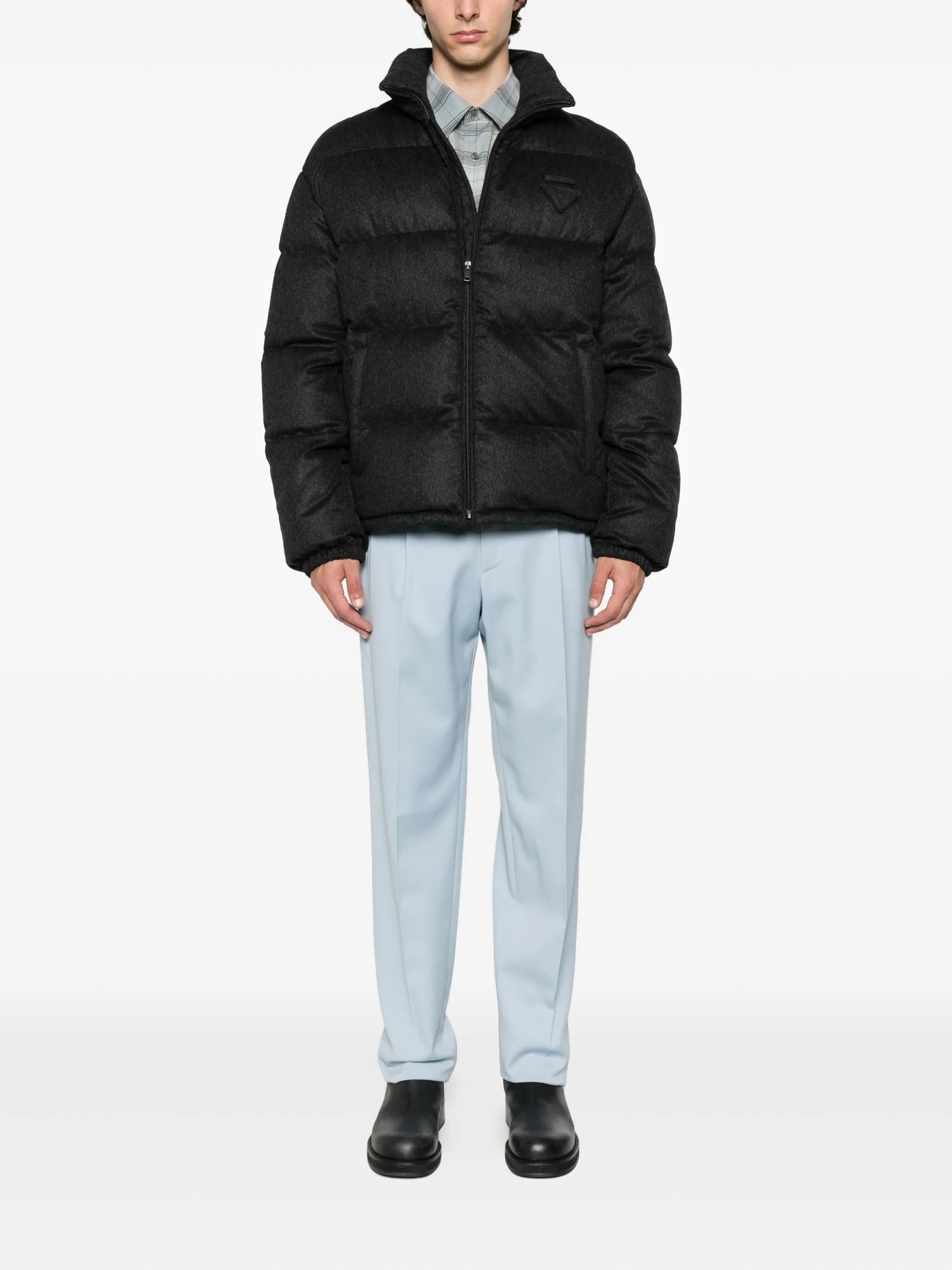 Prada Quilted Zip-up Padded Jacket - 5