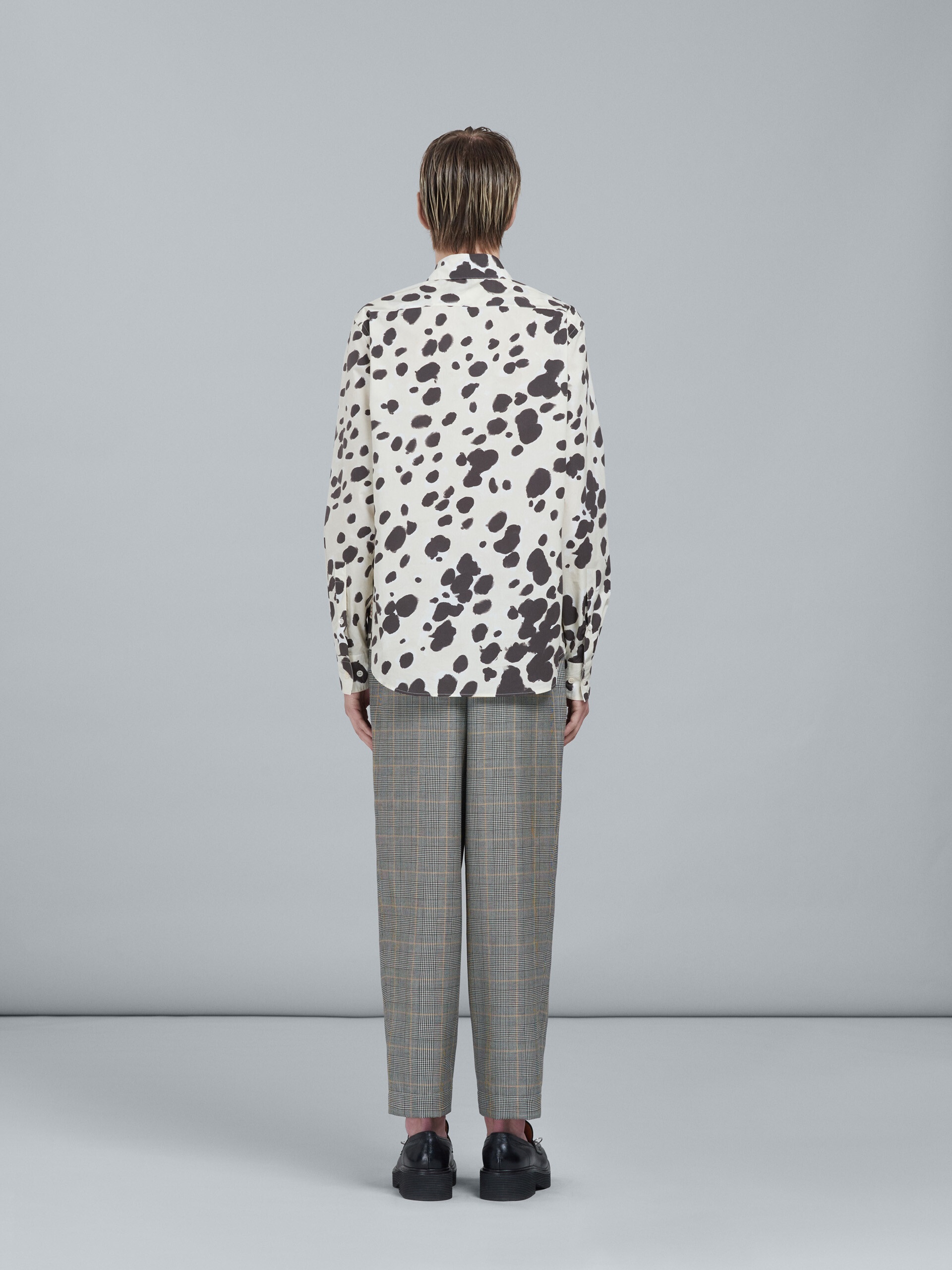 PRINCE OF WALES WOOL PANTS - 3