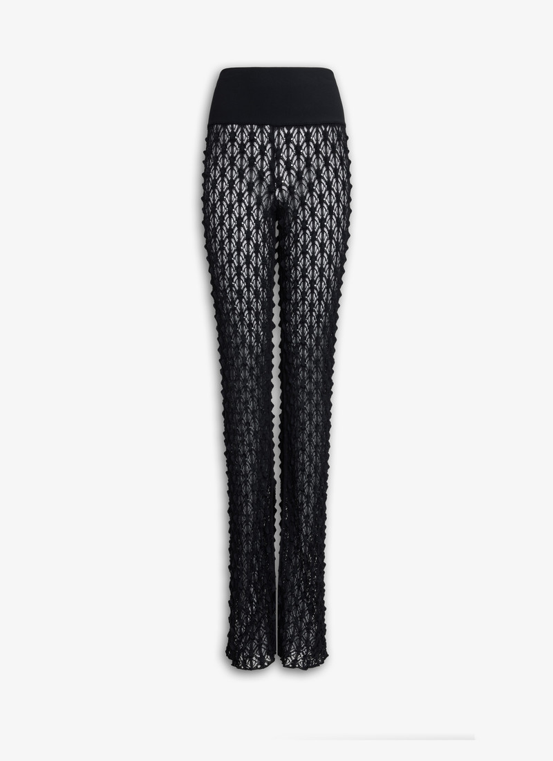 LACE KNIT PANTS 1