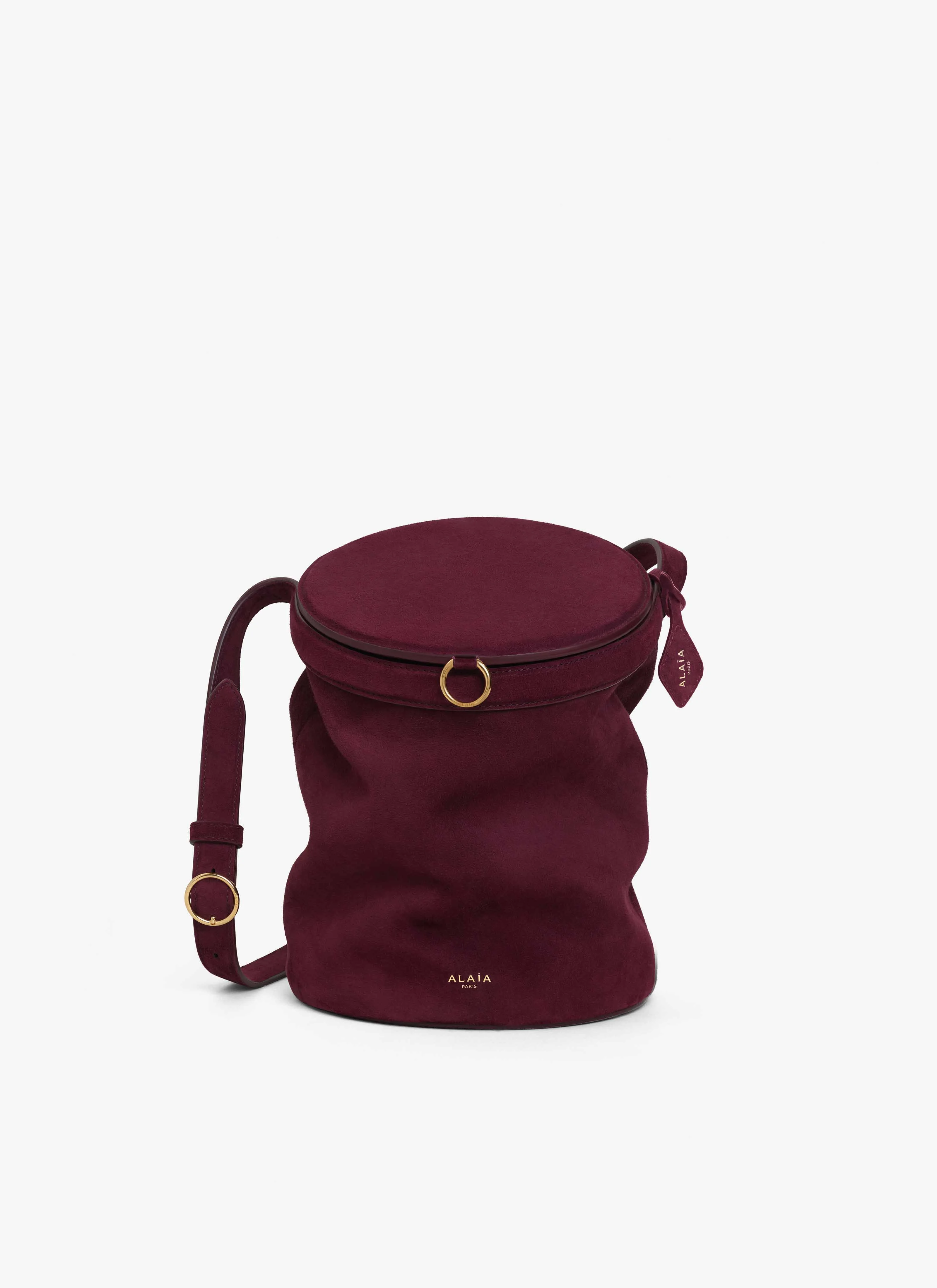 LA CANETTE MEDIUM BAG IN SUEDE GOATSKIN - 1