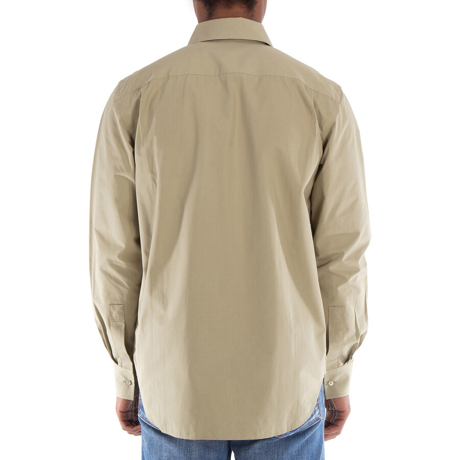 Burberry Equestrian Knight-Motif Cotton Shirt - 6