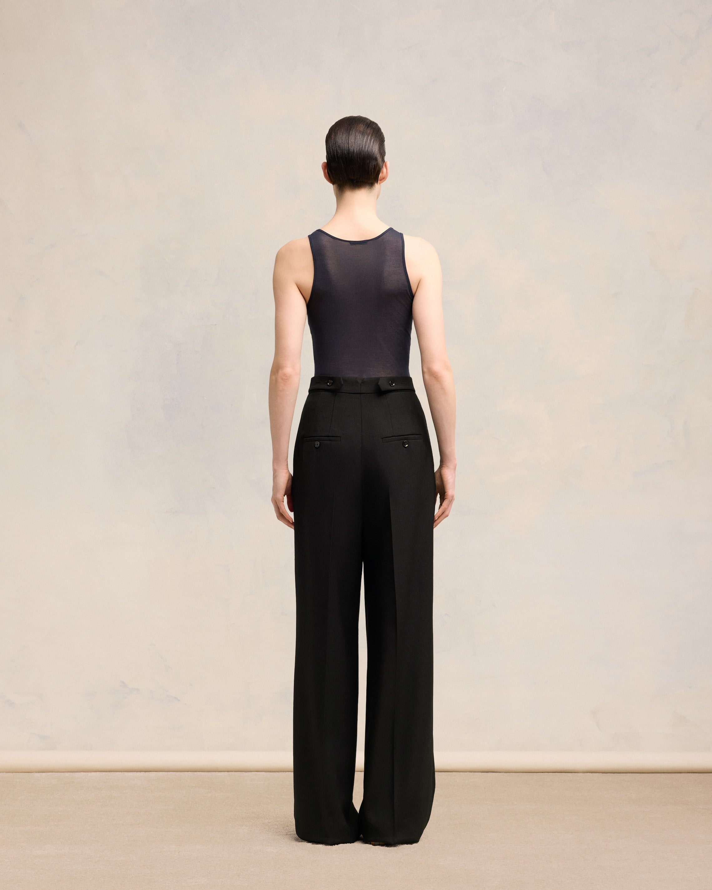 HIGH WAIST LARGE TROUSERS - 4
