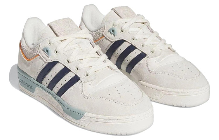 (WMNS) adidas Originals Rivalry Low 86 Shoes 'Off White Shadow Navy Linen Green' IG3435 - 3