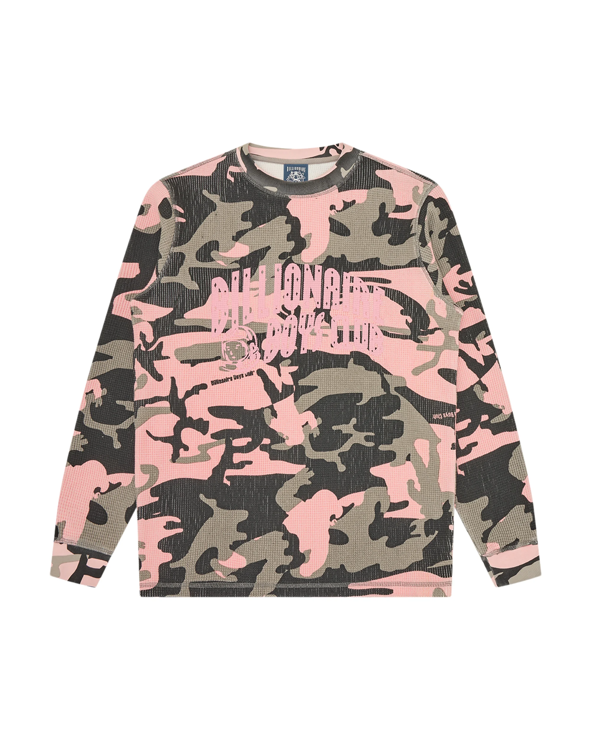 STENCIL ARCH LOGO WAFFLE LS T-SHIRT - 1