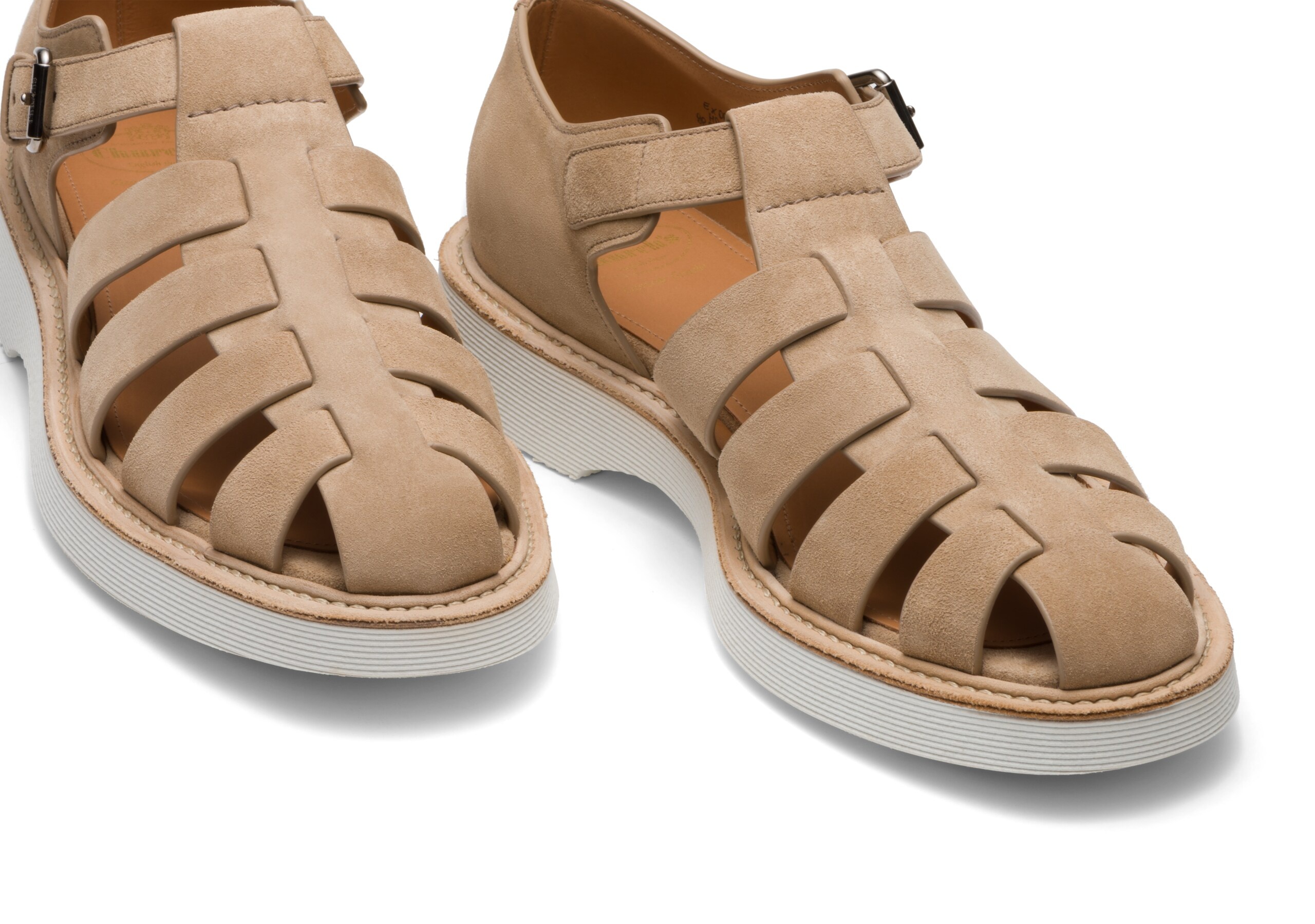 Hove
Soft Suede Sandal Natural - 4