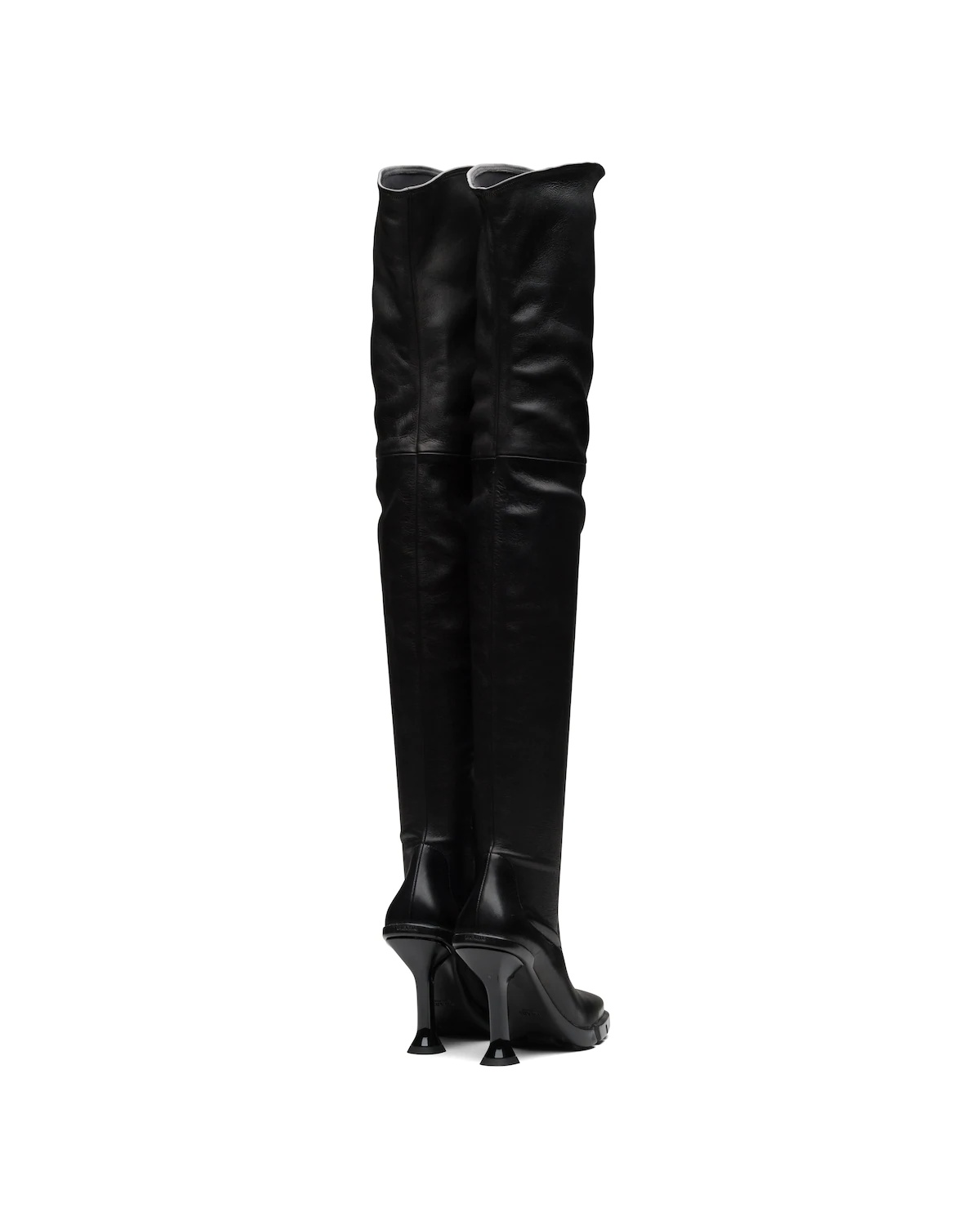 Stretch nappa leather boots - 4