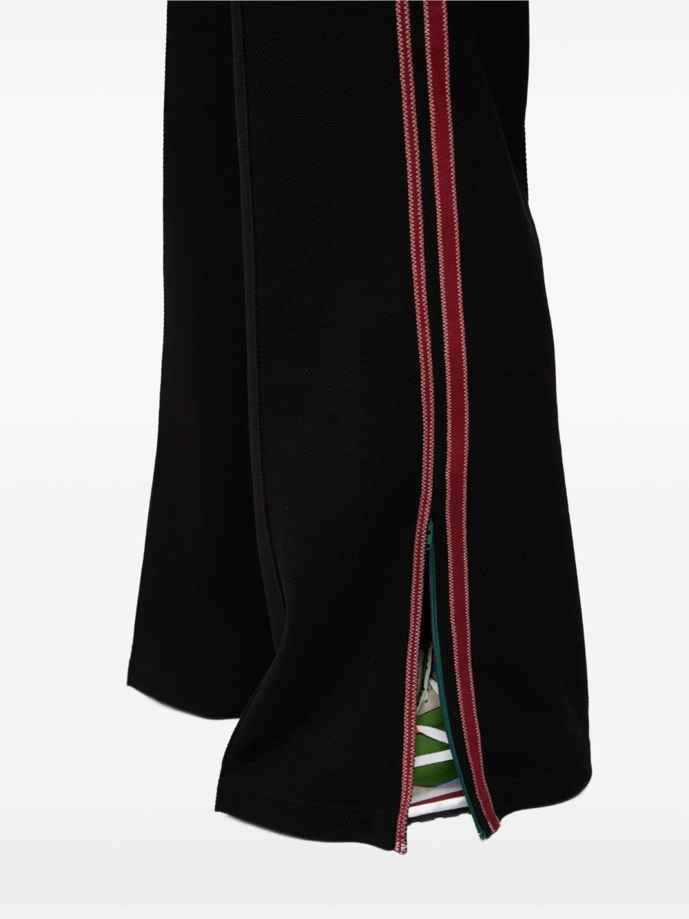 side-stripe drawstring trousers - 5