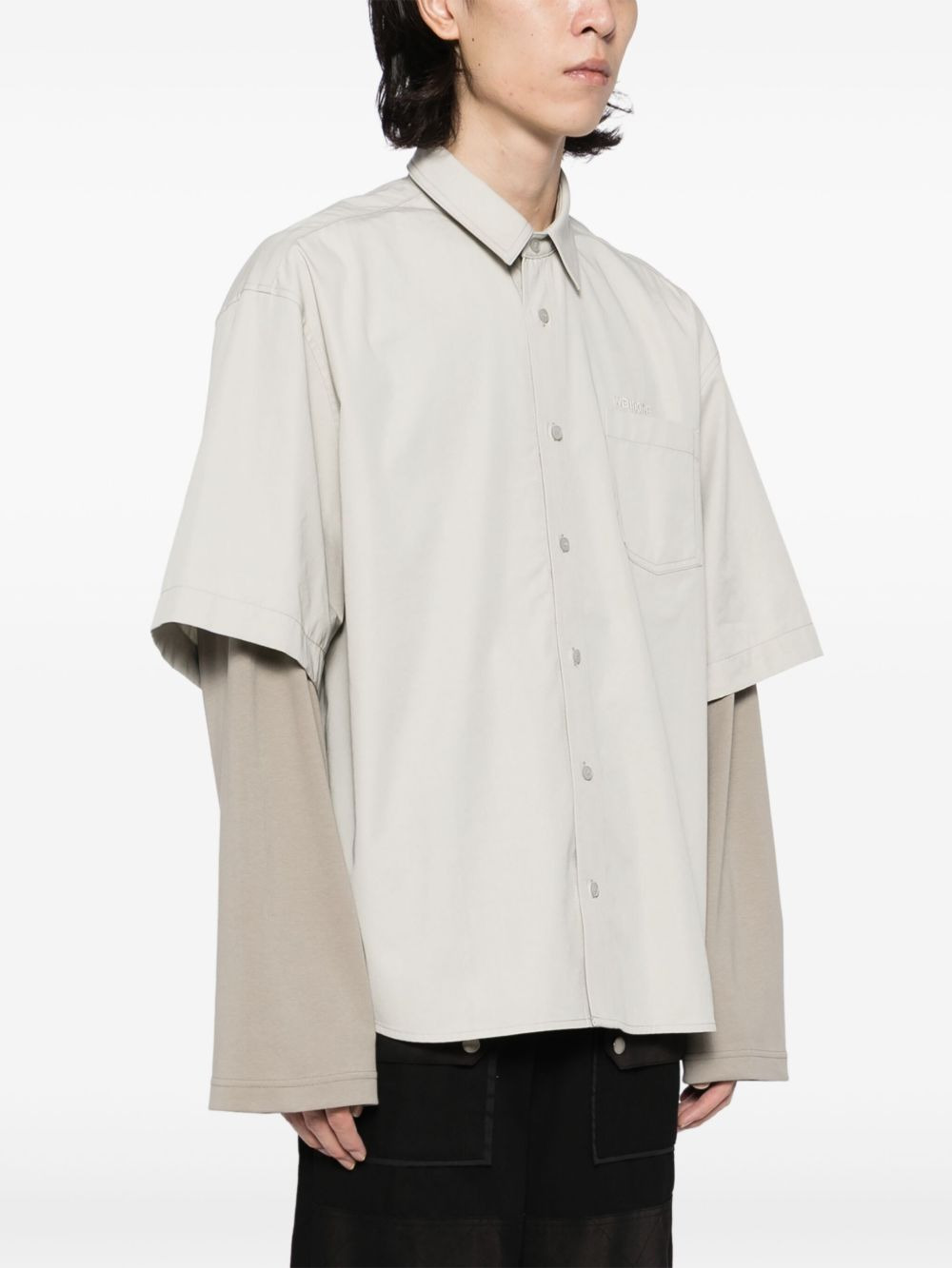 layered shirt - 3