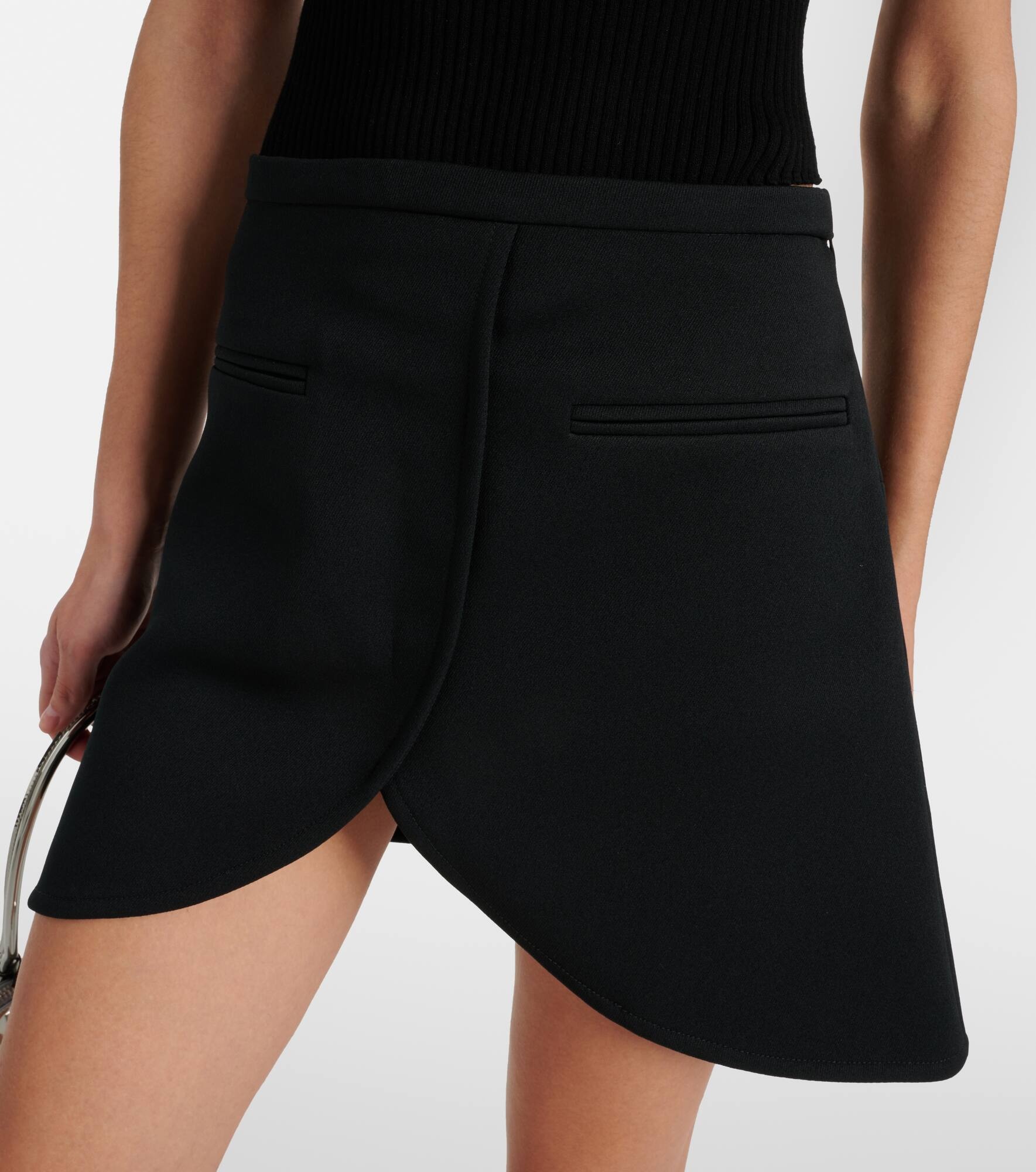 Twill miniskirt - 4