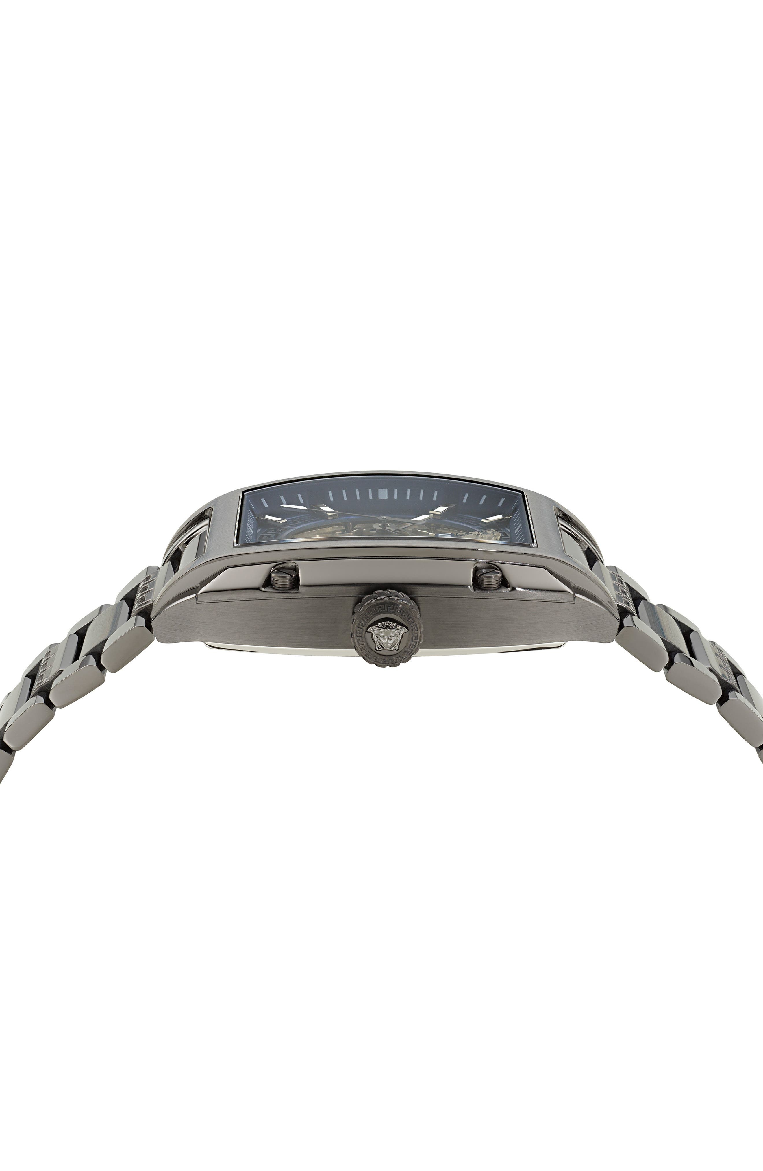Versace Dominus Bracelet Watch, 42mm in Ip Gunmetal at Nordstrom - 4