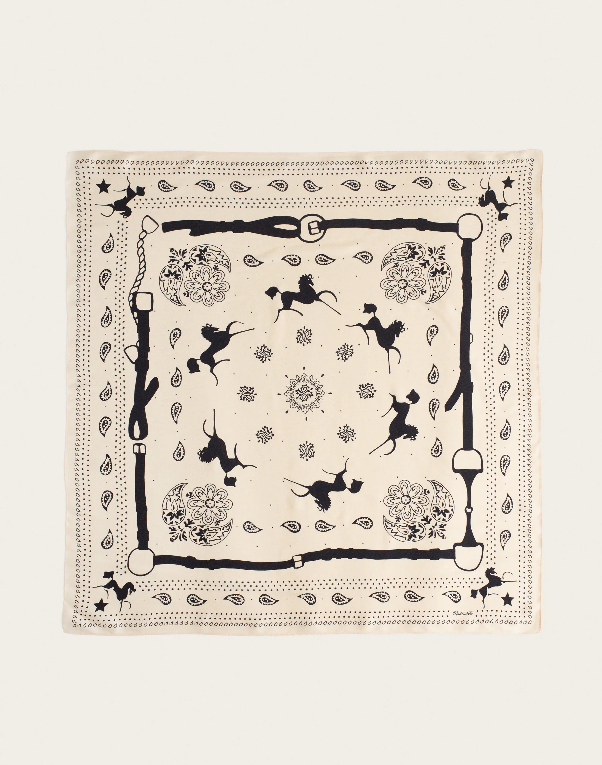 Medium Silk Bandana - 1