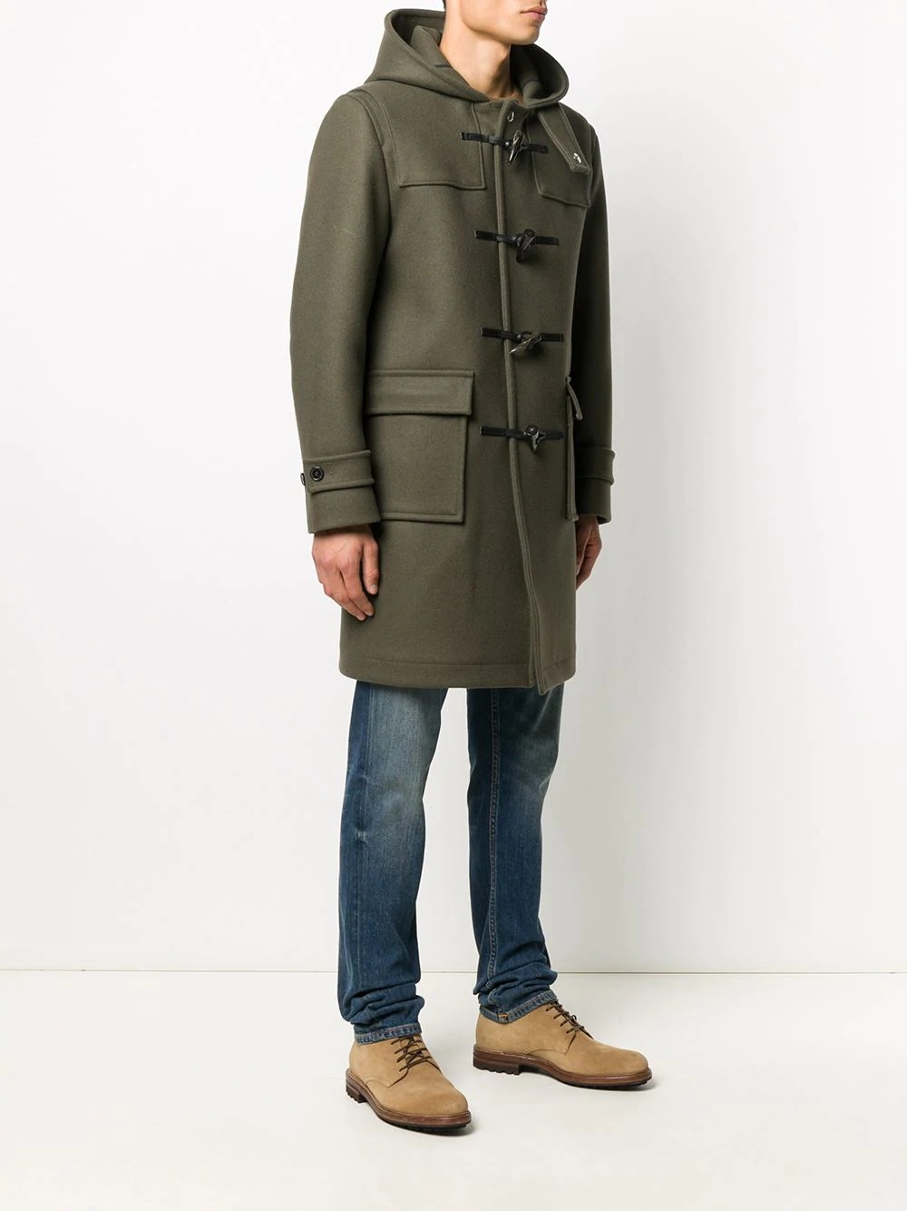 WEIR hooded duffle coat - 3