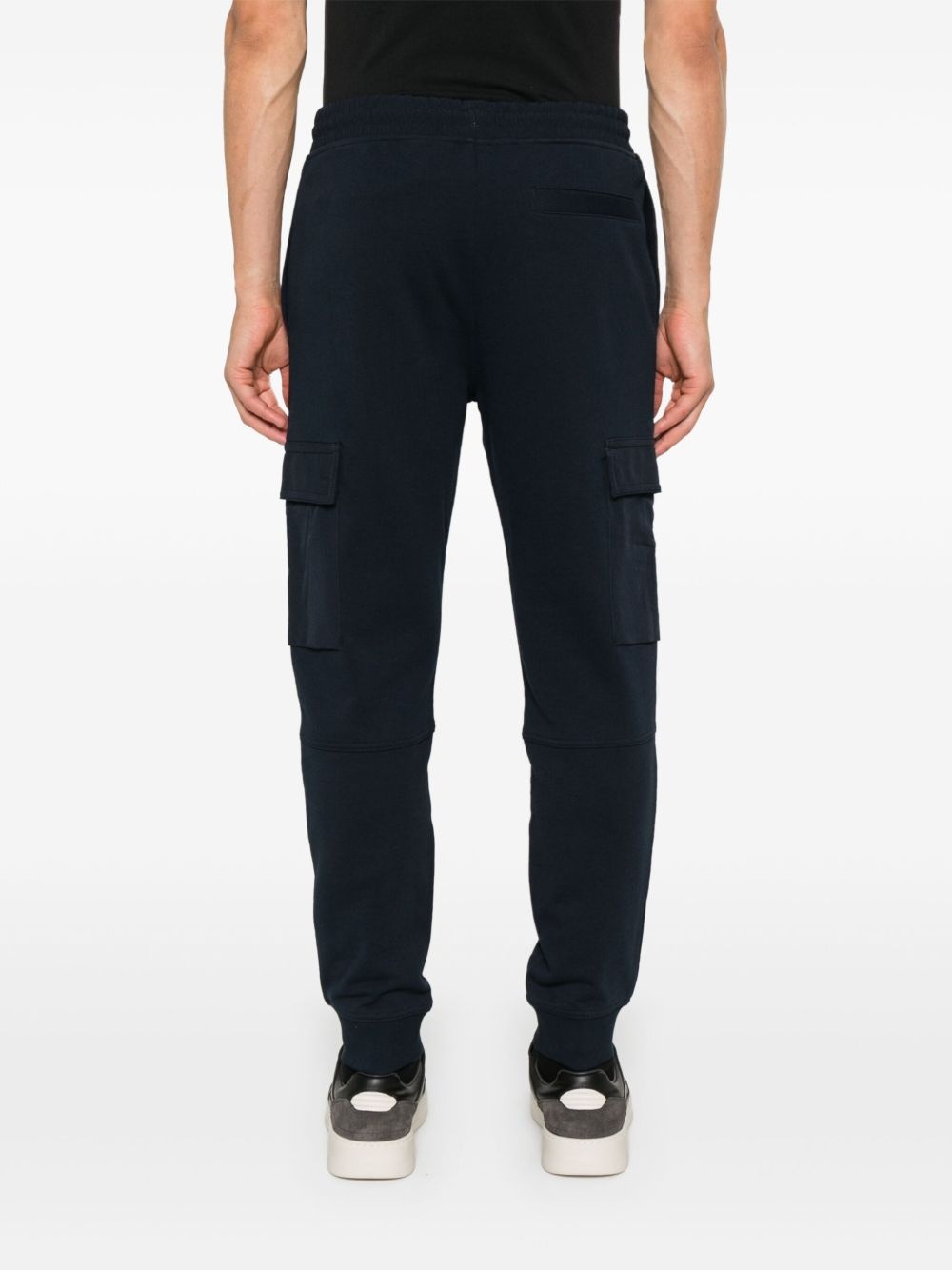 cotton cargo track pants - 4