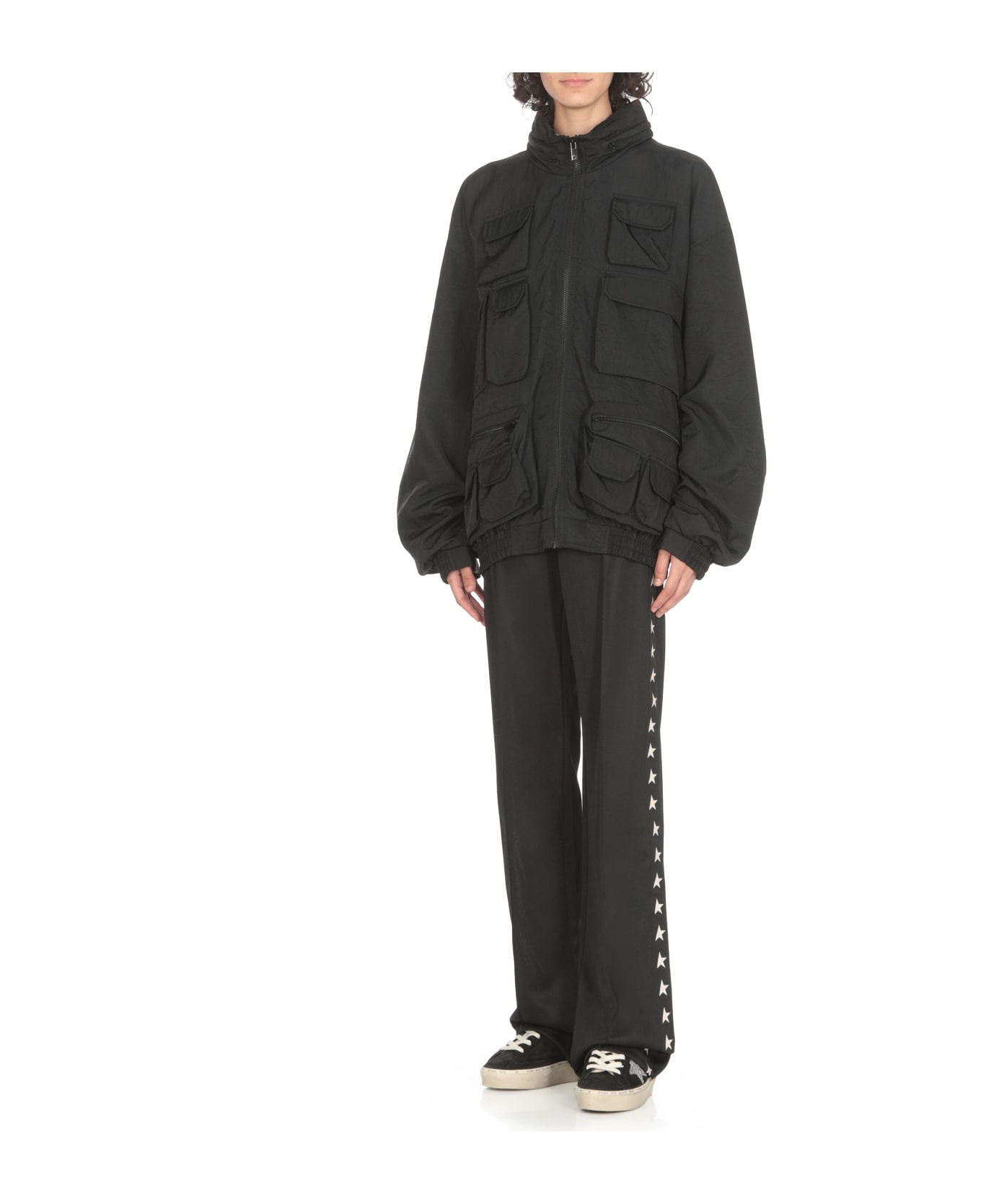 Multipockets Windbreaker Jacket - 3