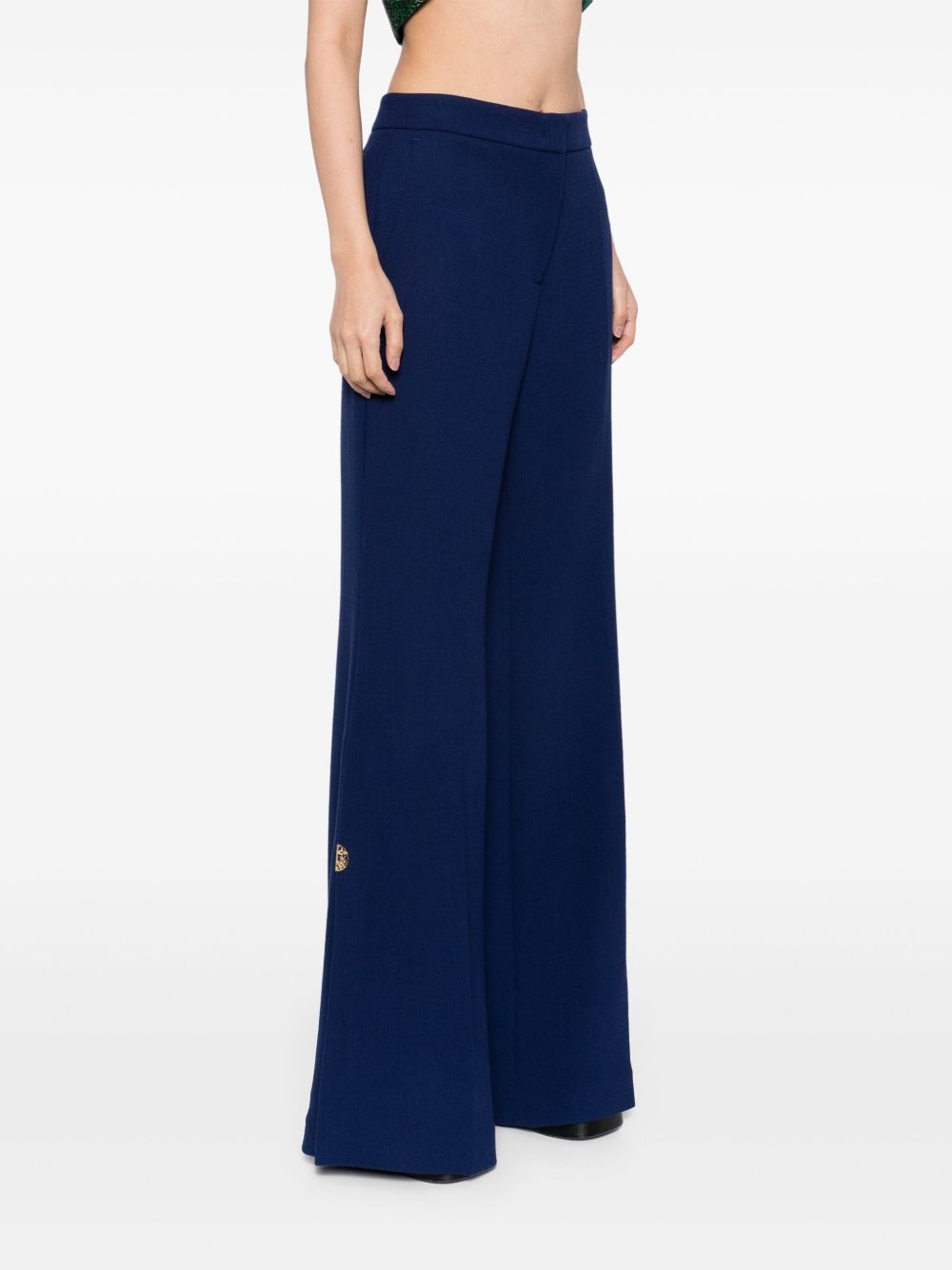 Side Slit Flared pants - 3