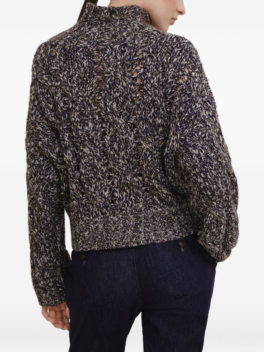 dazzling chiné cardigan - 4