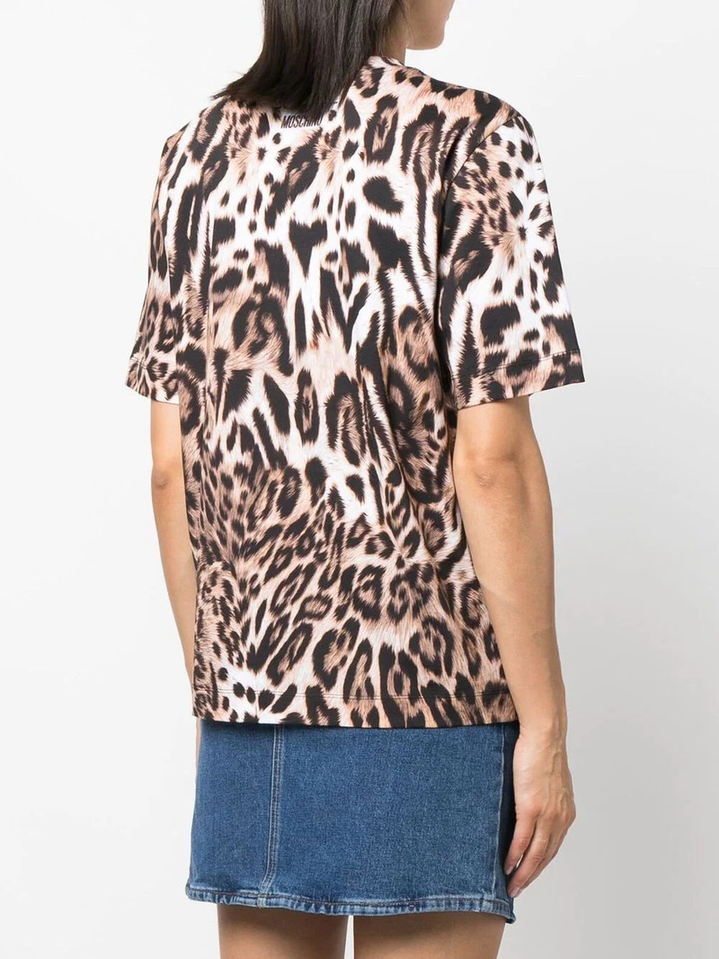leopard-print T-shirt 4