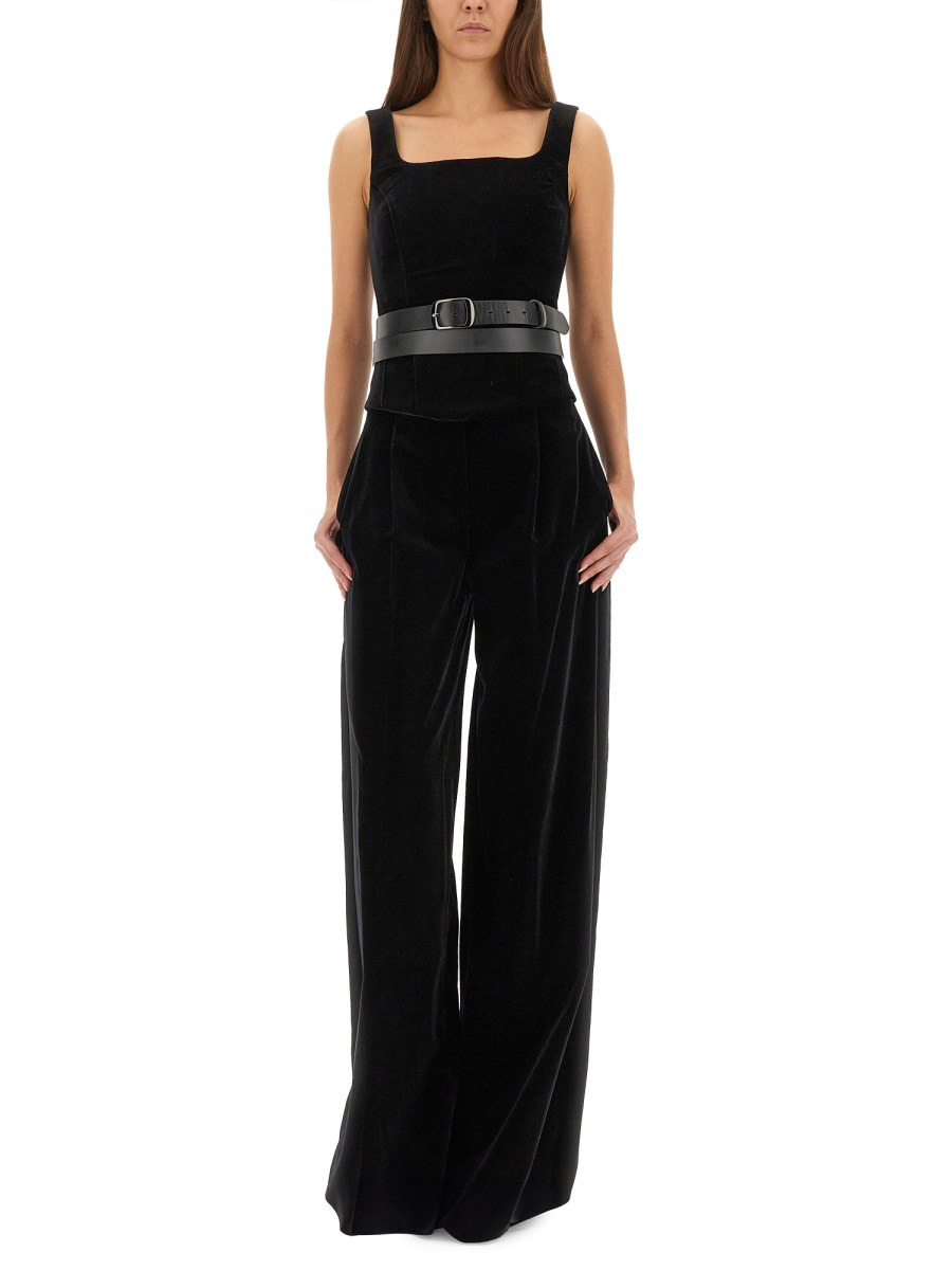 BRATTO1234 VELVET PANTS - 2