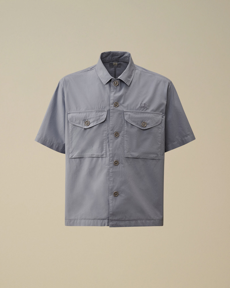 Popeline Boxy Short Sleeve Shirt 1