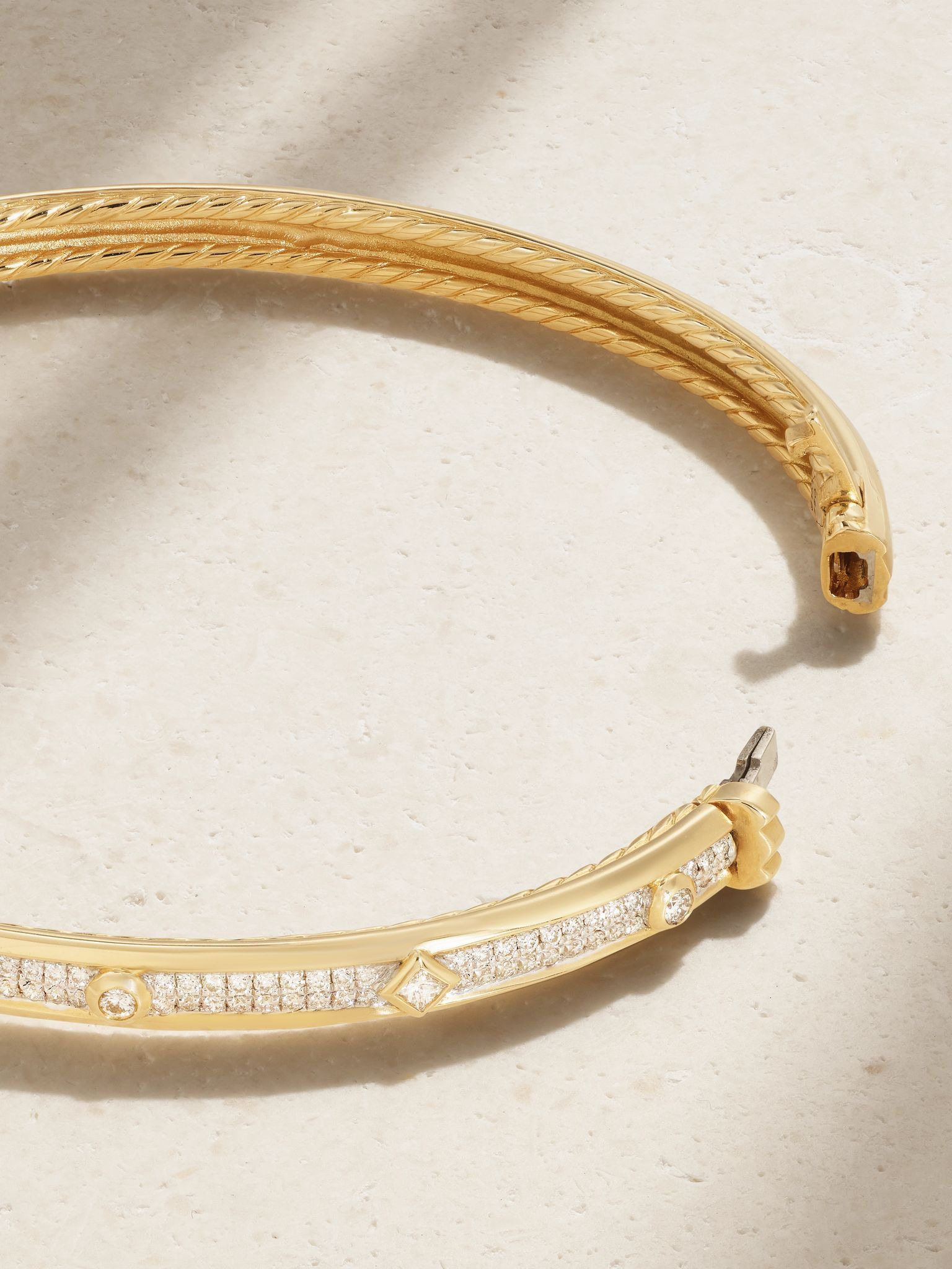 Modern Renaissance 18-karat gold and diamond bracelet Gold - 3