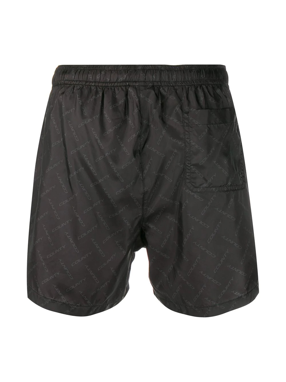 drawstring track shorts - 2