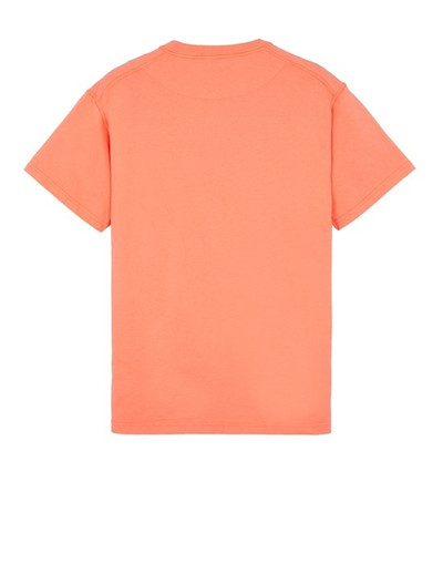 Stone Island 23857 COTTON JERSEY_GARMENT DYED 'FISSATO' TREATMENT ORANGE outlook