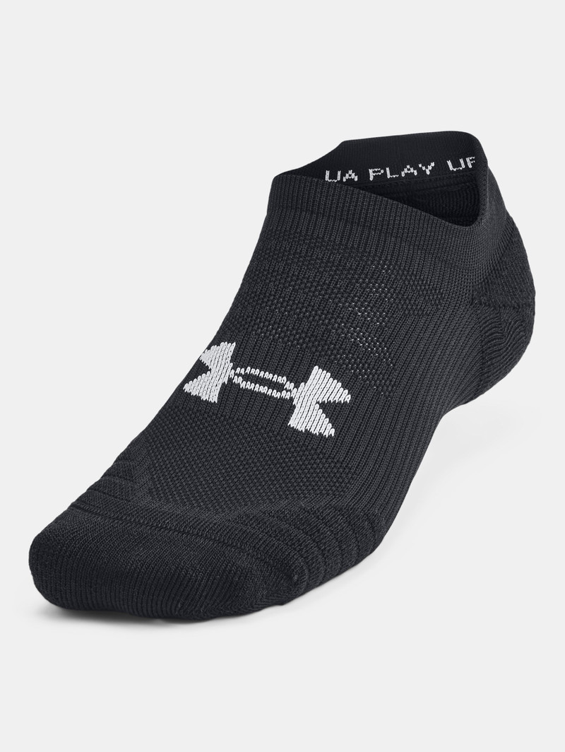 Women's UA Play Up 3-Pack No Show Tab Socks 1