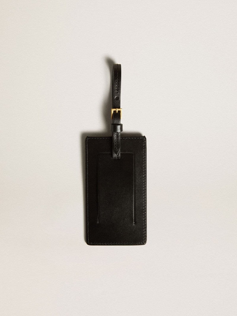 Golden Goose Black luggage tag outlook
