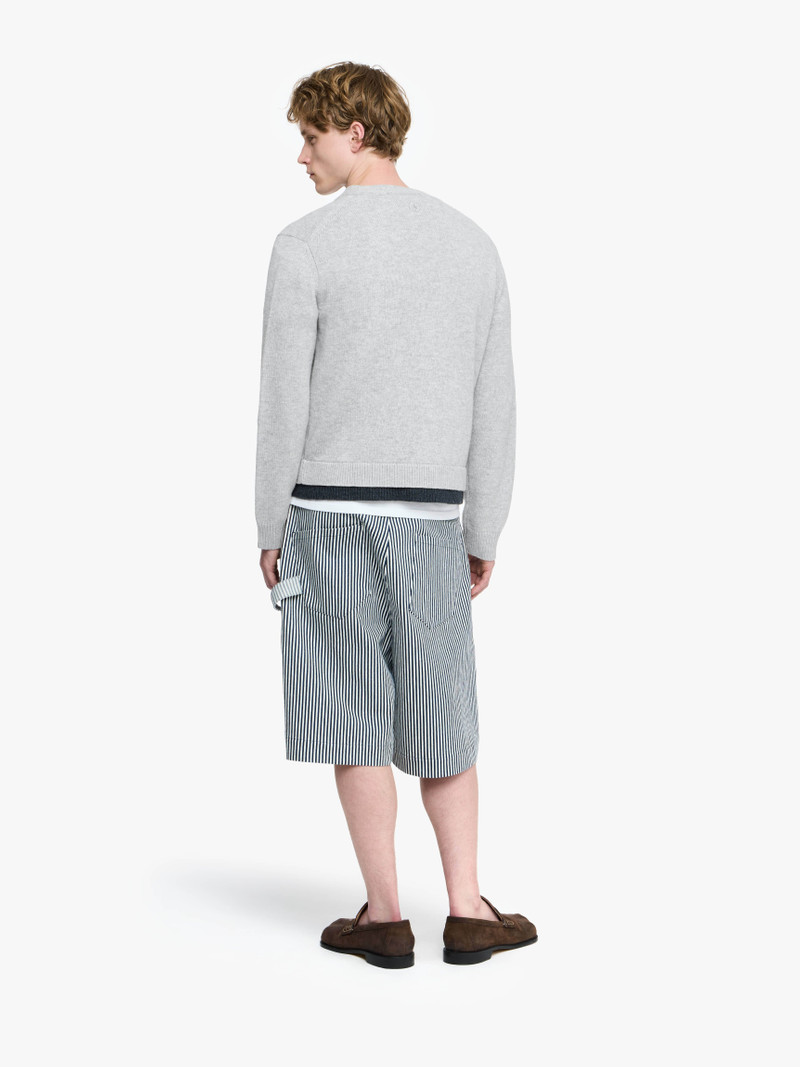 CONTRAST LAYERED CARDIGAN 3