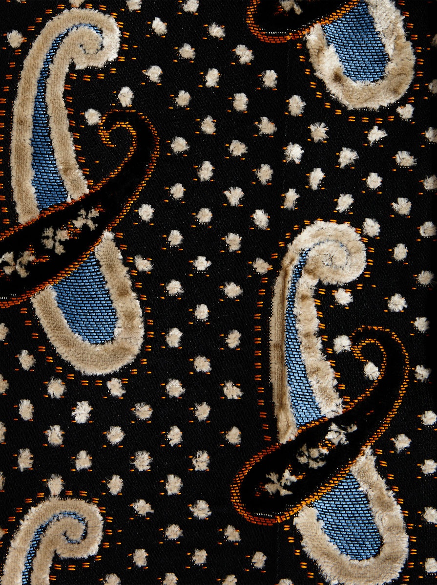 FLARED JACQUARD TROUSERS - 6