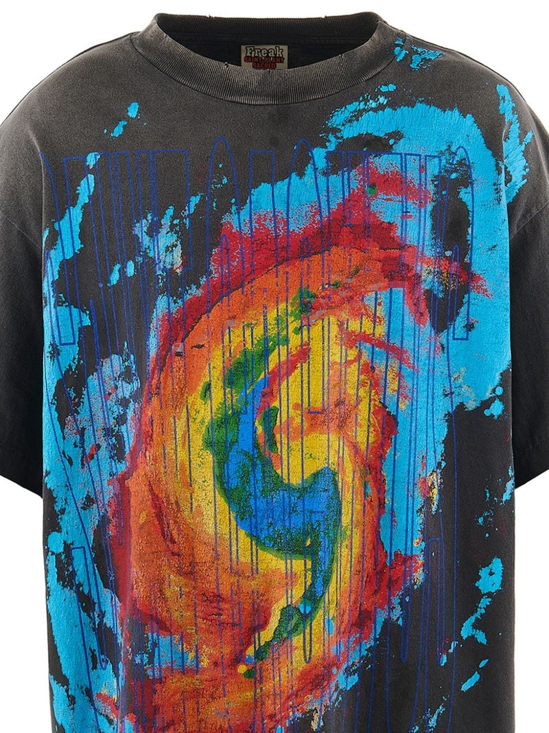 x Cactus Plant Flea Market abstract-print T-shirt 3