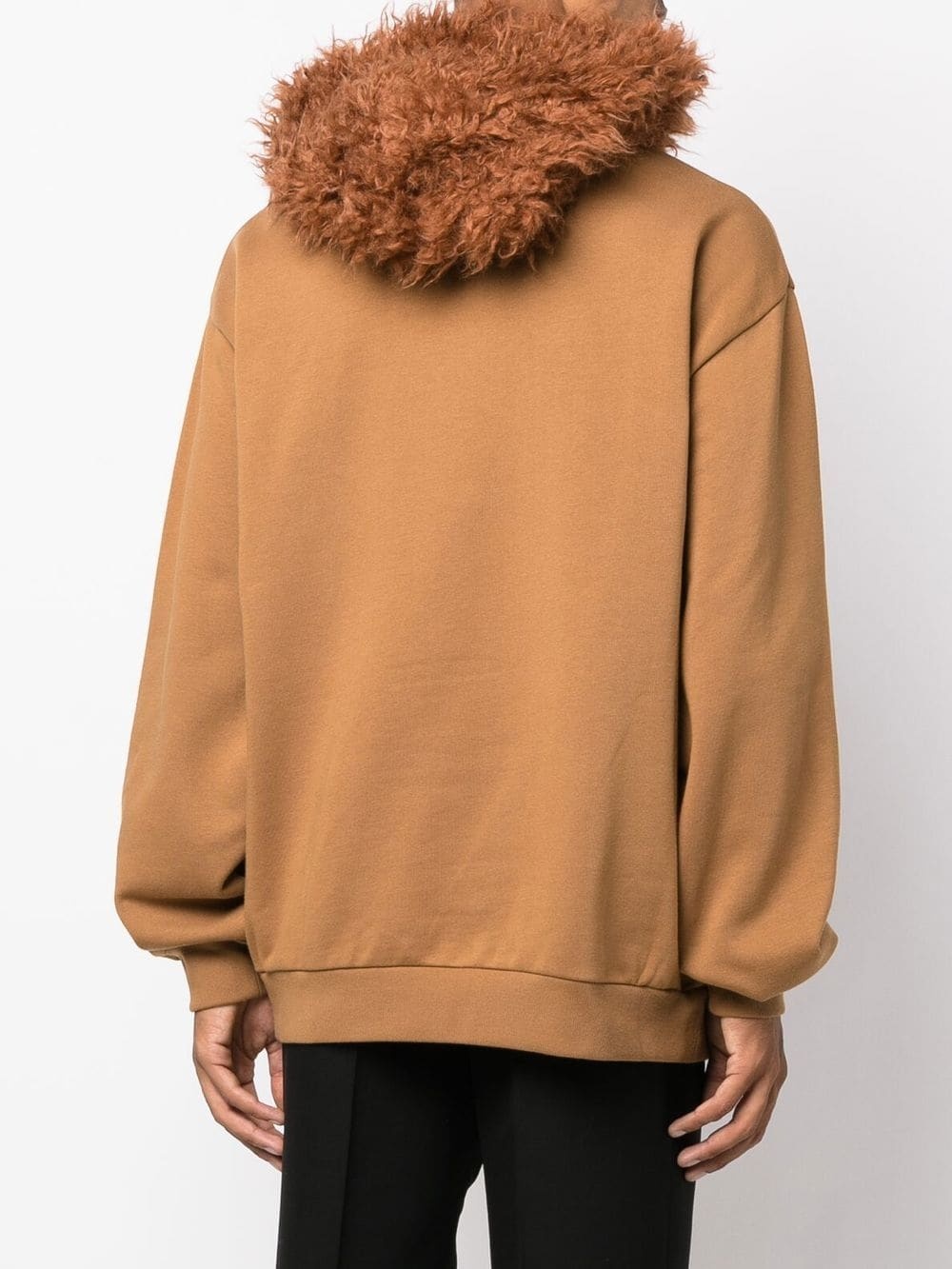 logo-embroidered hoodie - 4