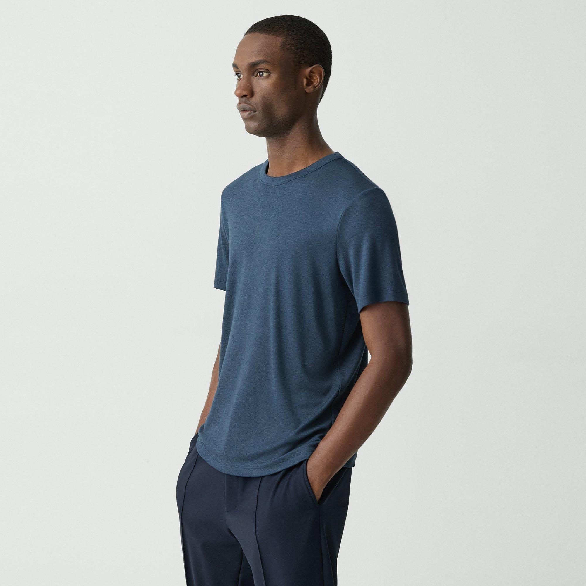 Essential Tee in Anemone Modal Jersey - 3
