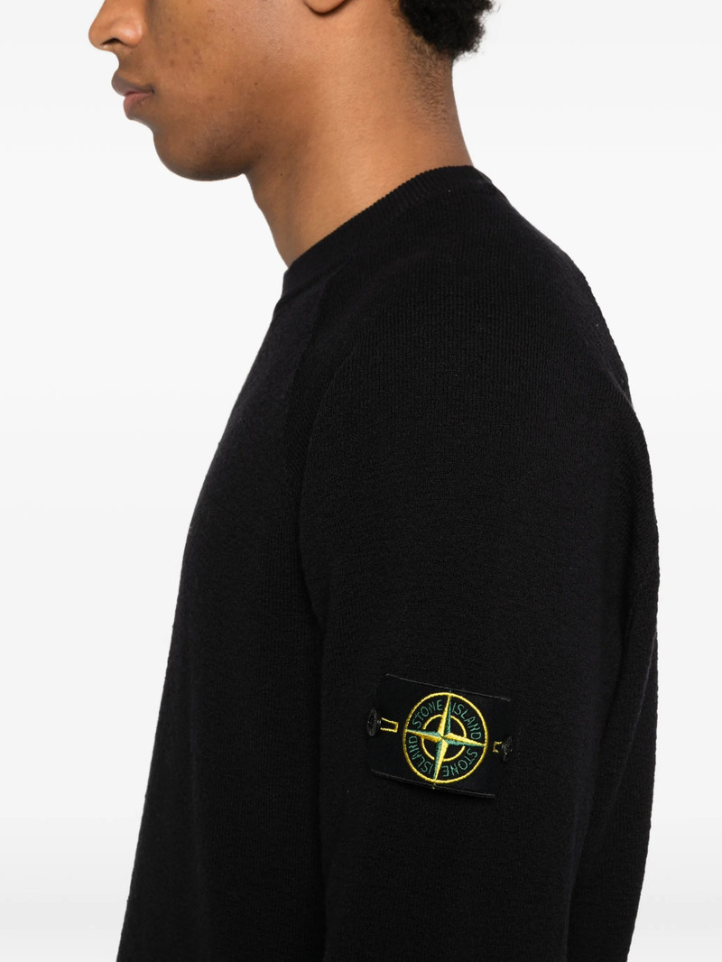 Stone Island Stone Island Logo-patch Crew-neck Sweater outlook
