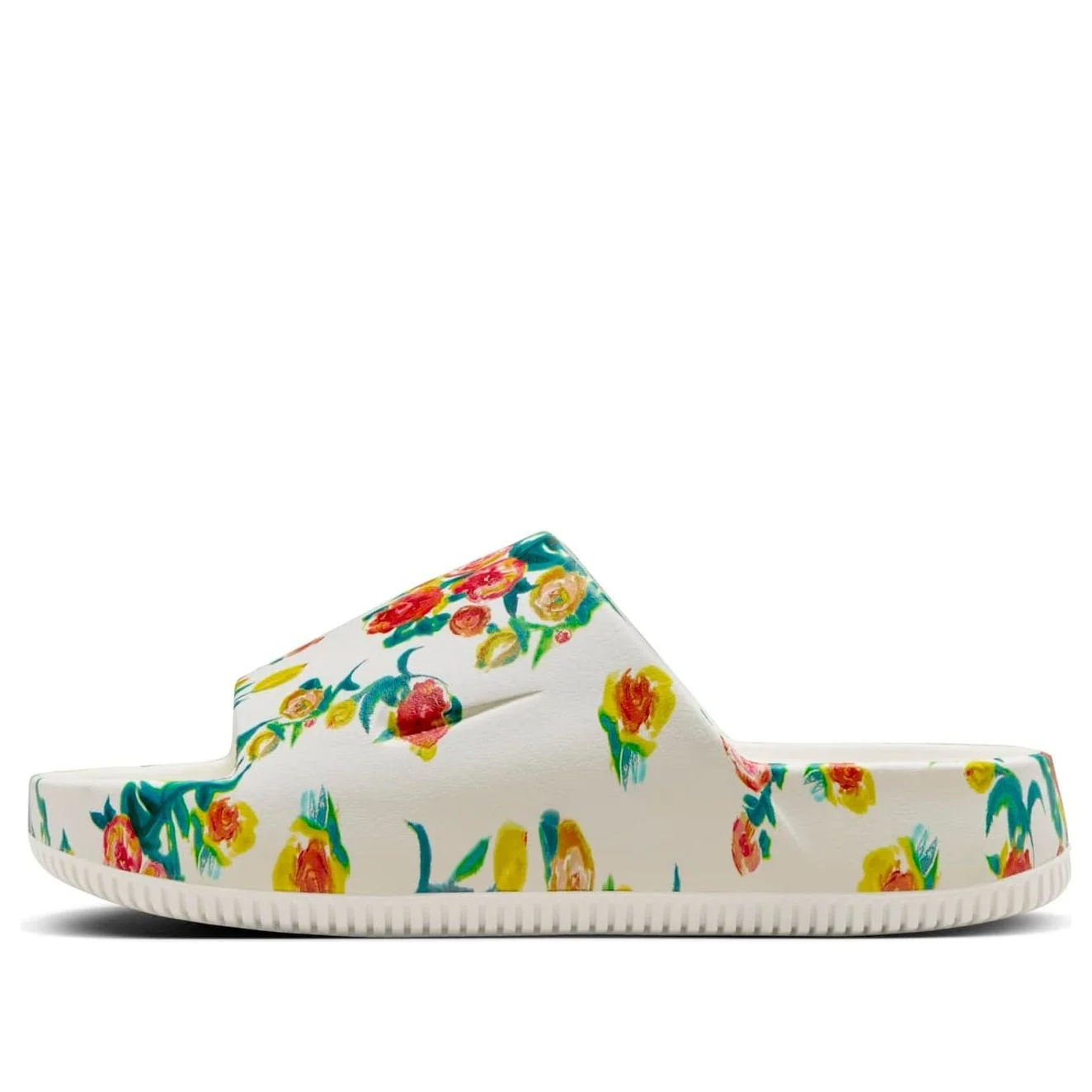 (WMNS) Nike Calm Slides 'Floral' HF1069-100 - 1