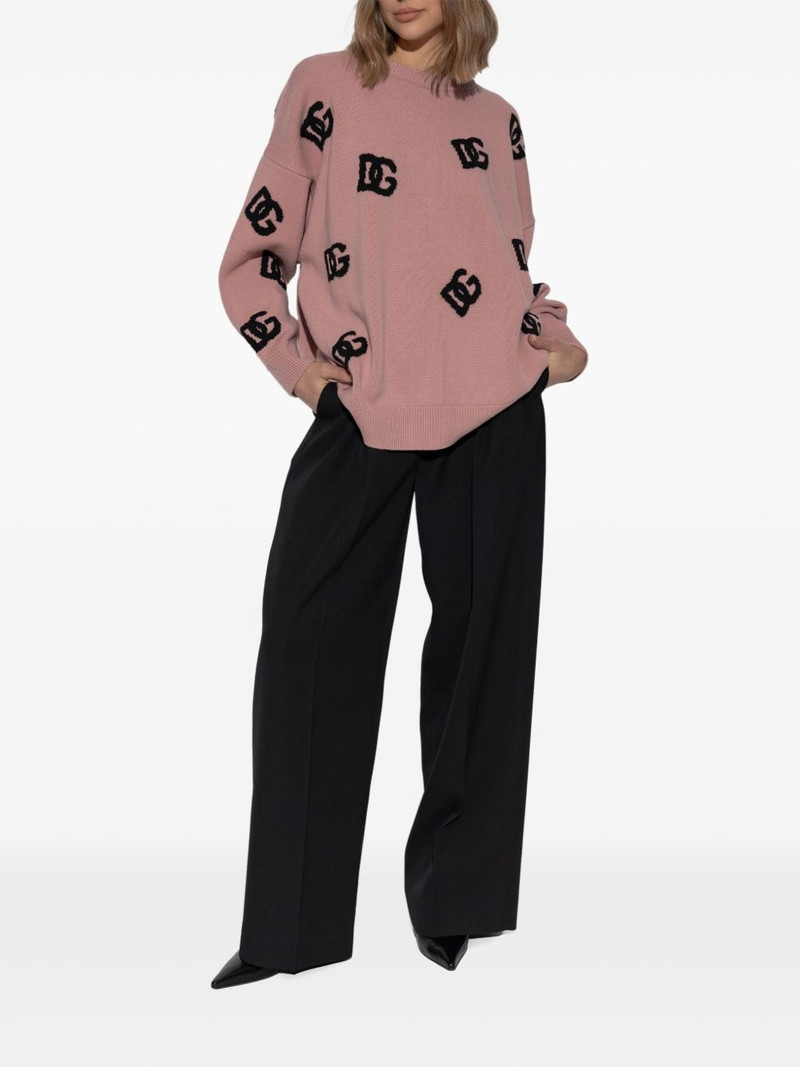 Dolce & Gabbana logo-intarsia sweater outlook
