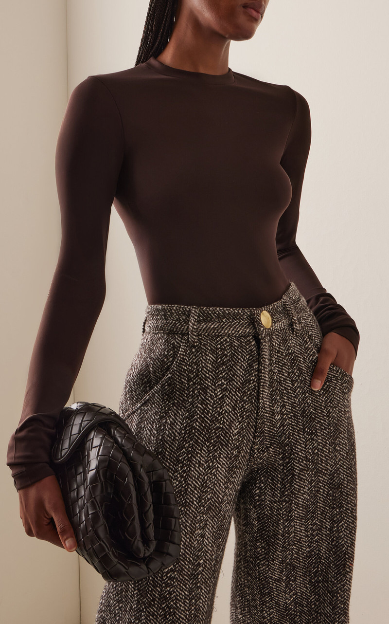 DARKPARK Camren Jersey Top brown outlook