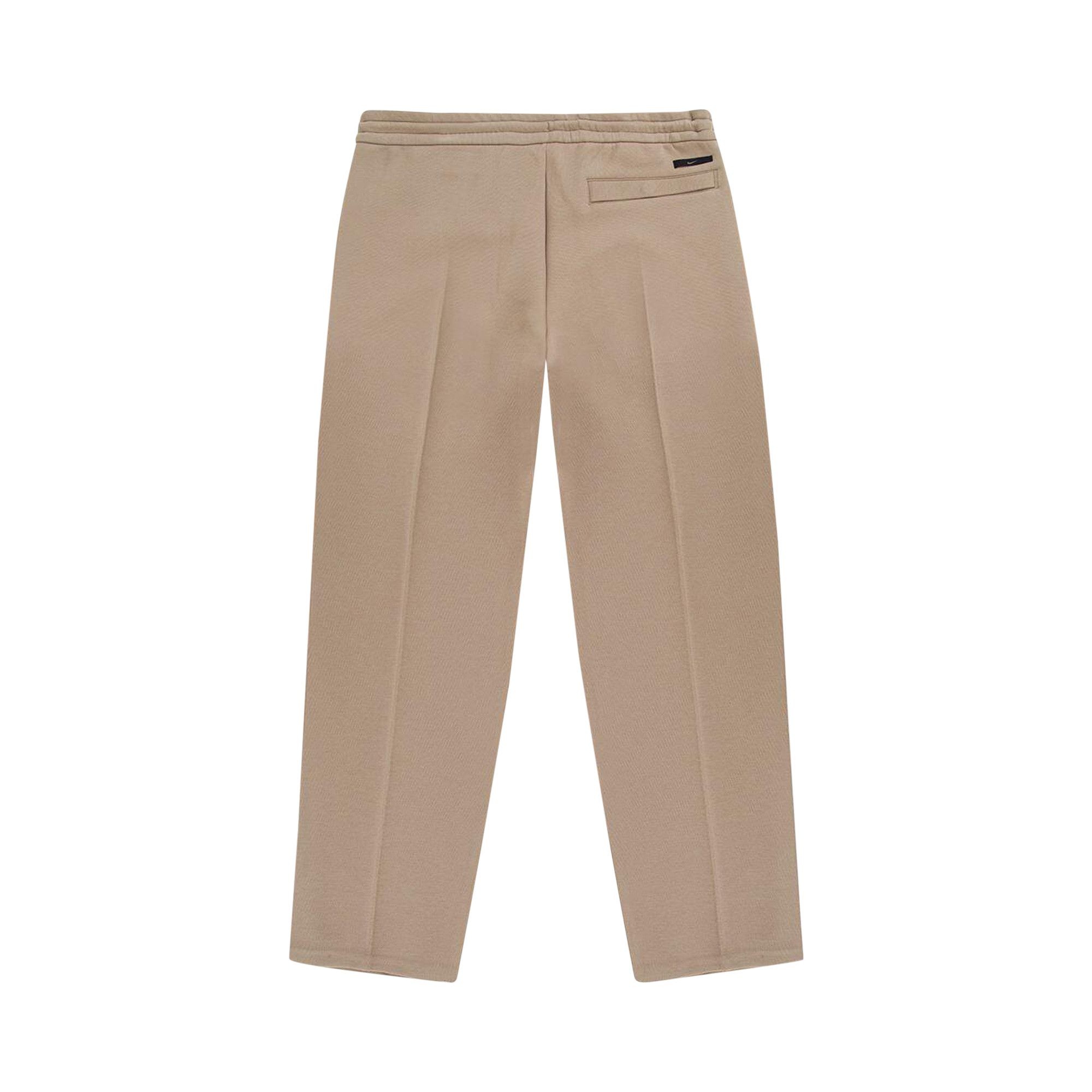 Nike Sportswear Tech Fleece Reimagined Loose Fit Open Hem Sweatpants 'Khaki' - 2