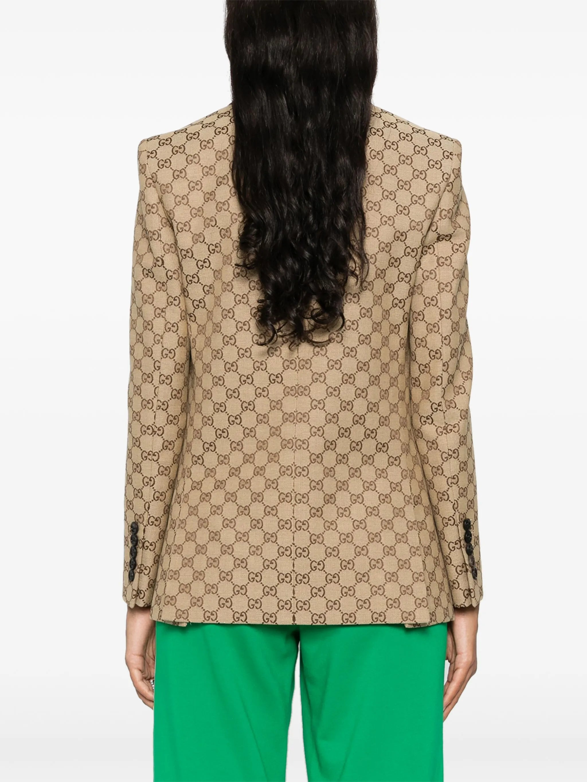 Gucci GG Canvas Single-breasted Blazer - 4