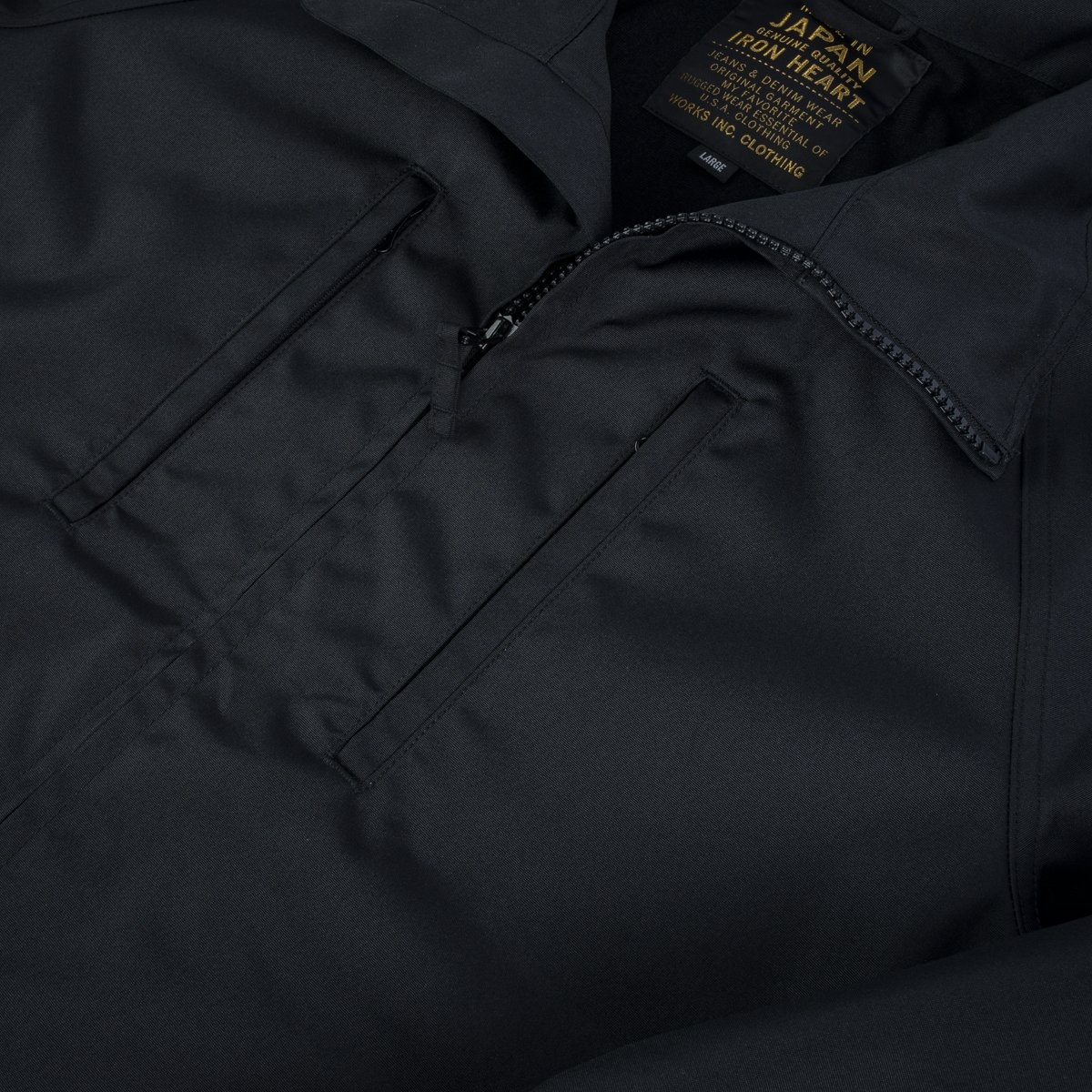 IHJ-131-BLK CORDURA® Windbreaker - Black - 11