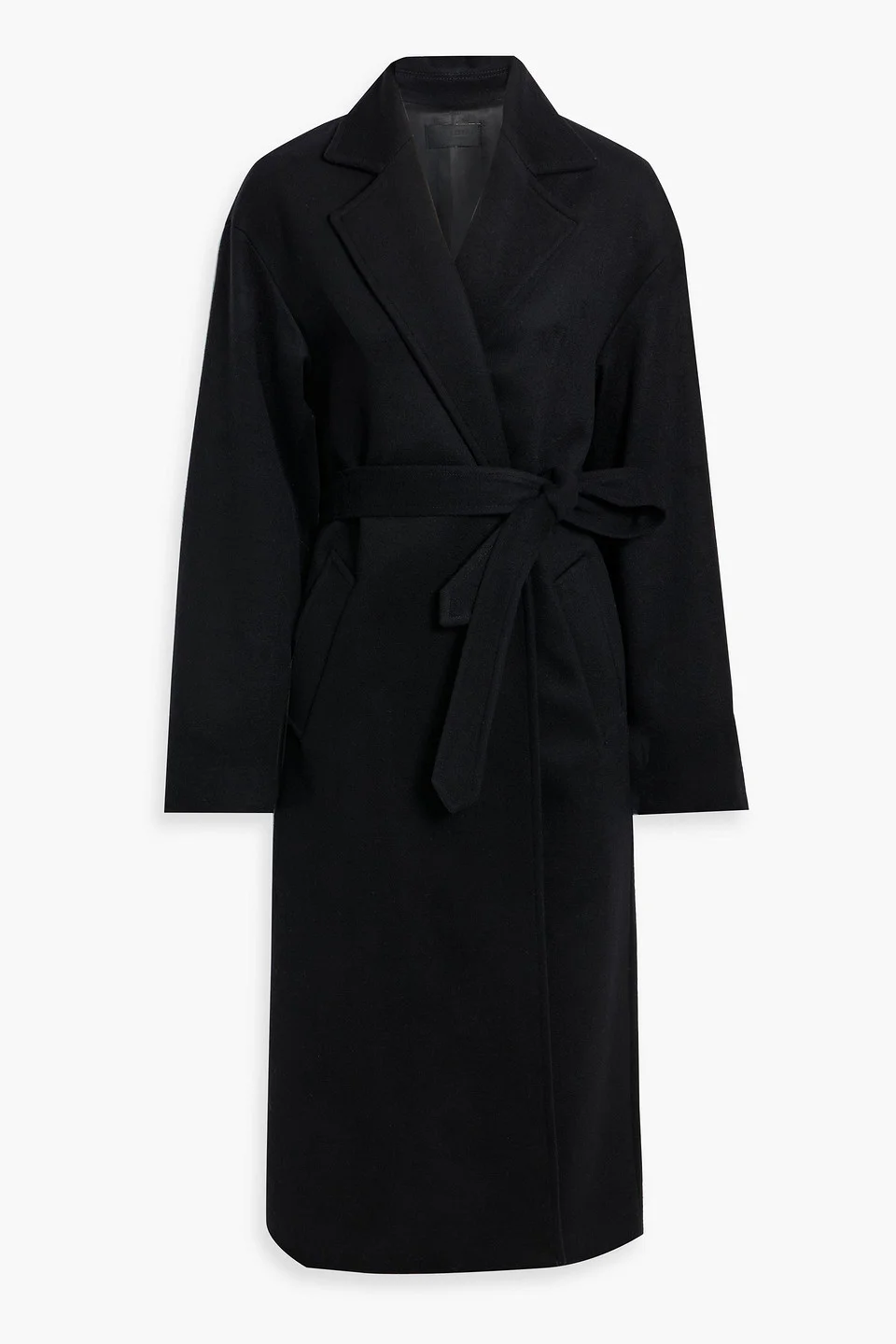 Fabien wool and cashmere-blend felt coat - 1