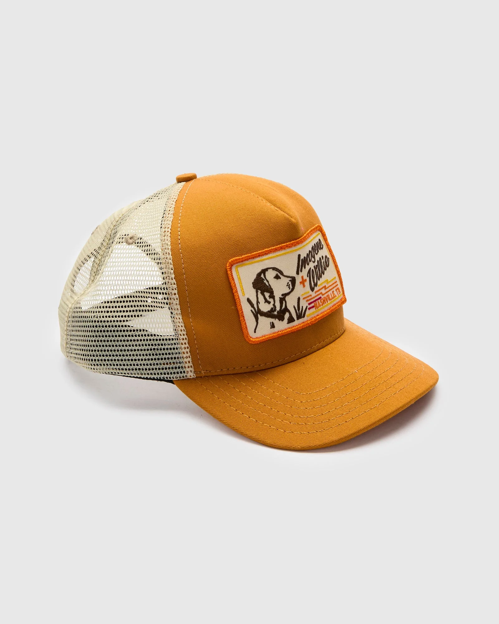Bird Dog Trucker Cap in Gold - 1