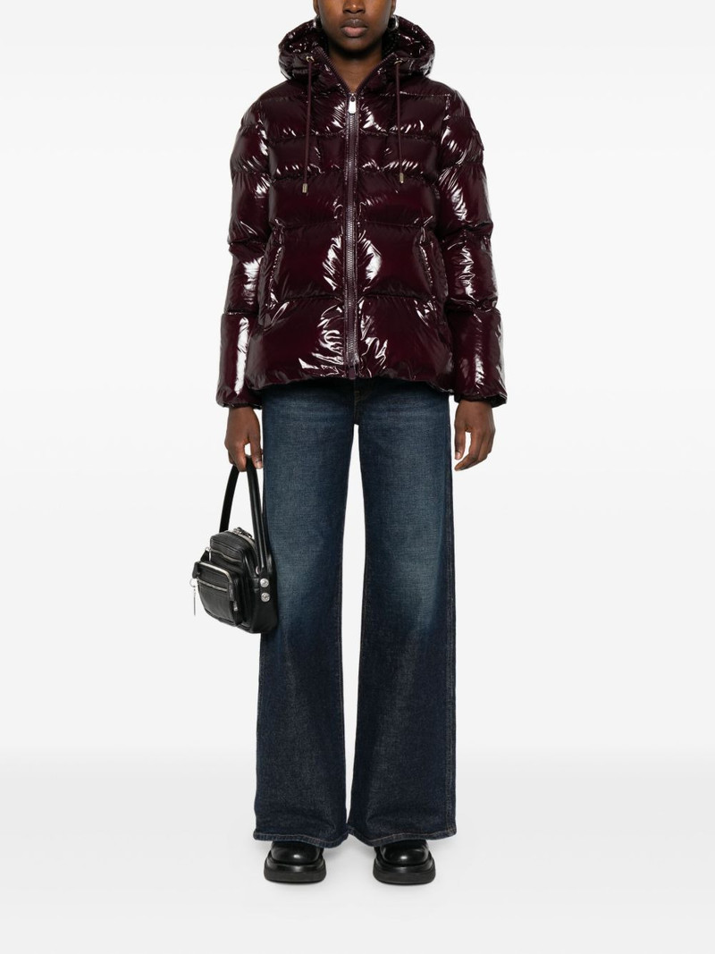 PINKO quilted hooded jacket outlook