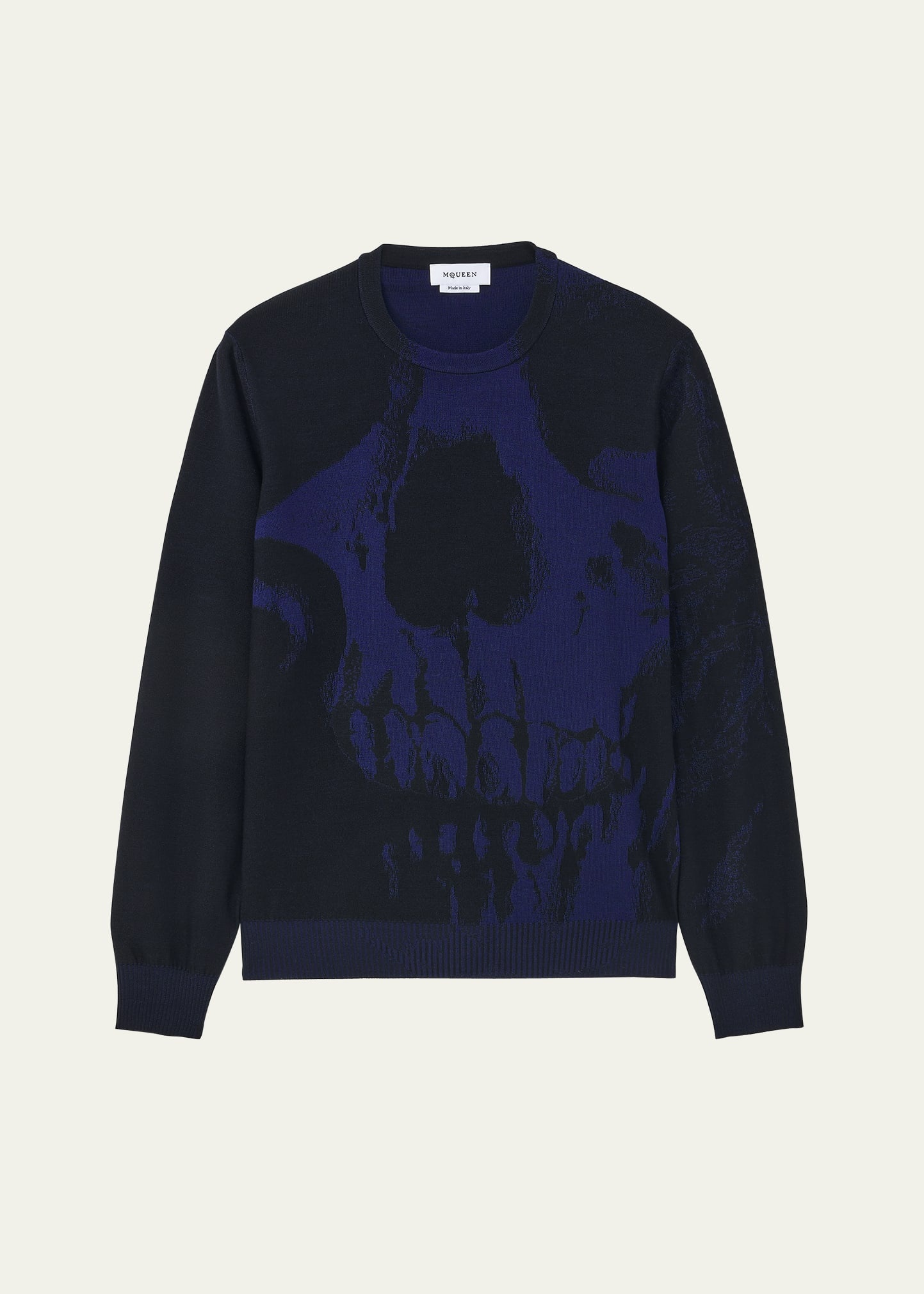 Men's Exploded Skull Sweater - 1