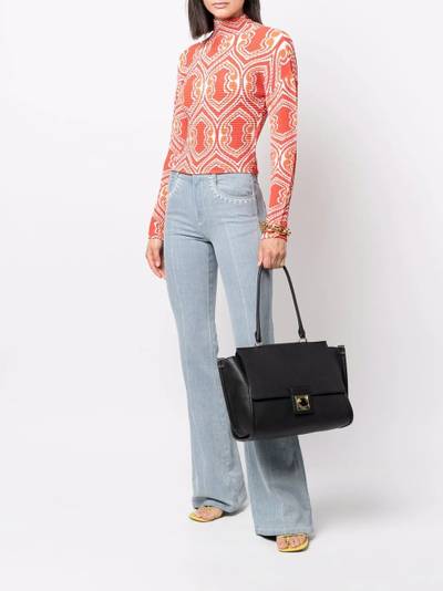 Etro leather tote bag outlook