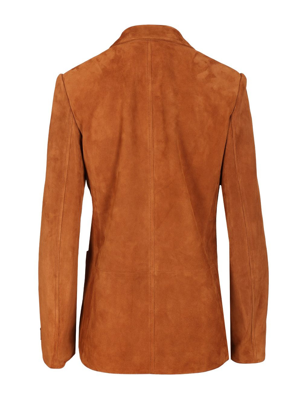 Suede Jacket Leather Jackets Brown - 2