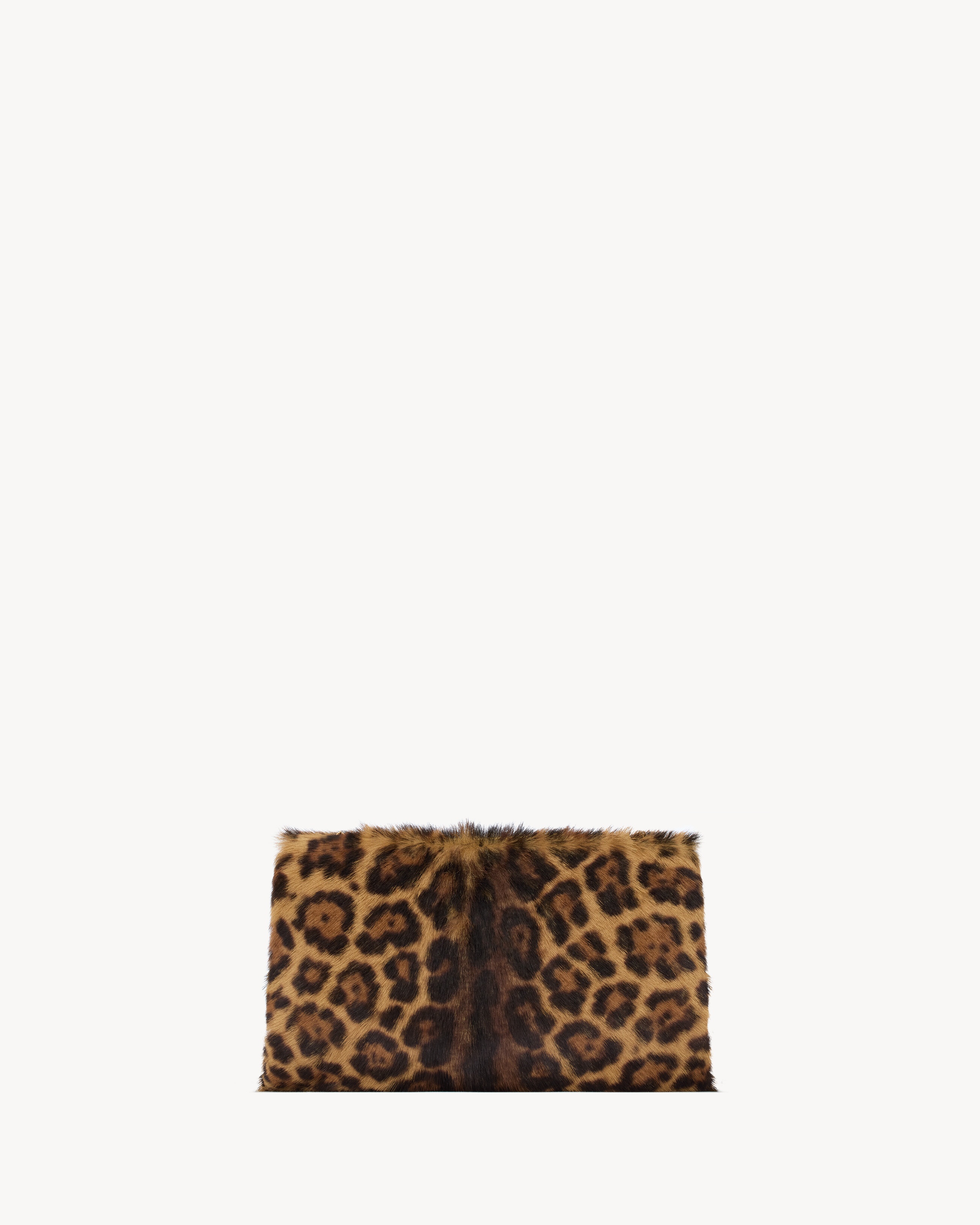 SAINT LAURENT CLUTCH LARGE IN PONY HAIR LEATHER - 2