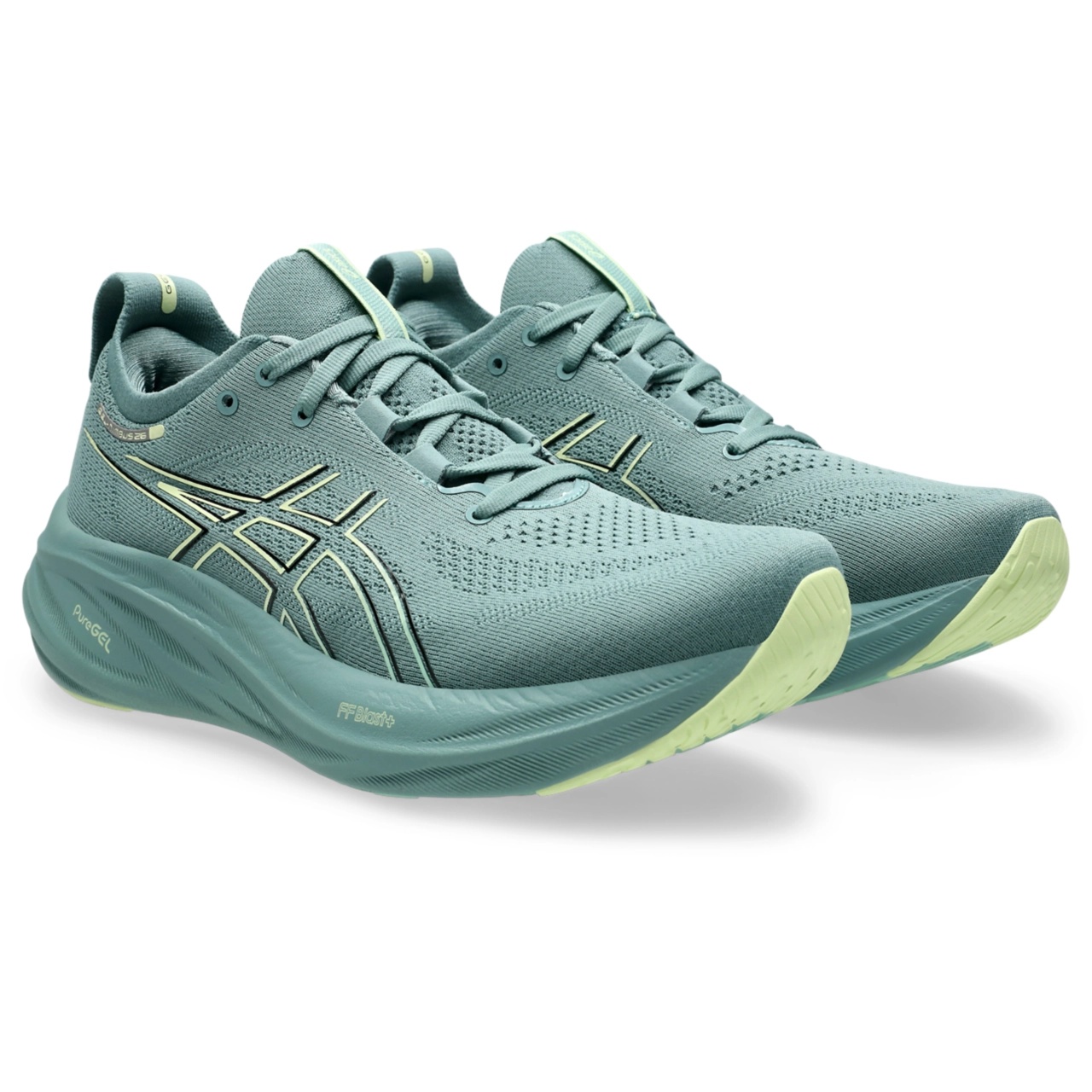 【未使用 27cm】ASICS　 GEL-NIMBUS 26 ネイビー/ライム 未使用 27cm】ASICS GEL-NIMBUS 26 ネイビー/ライム - メルカリ